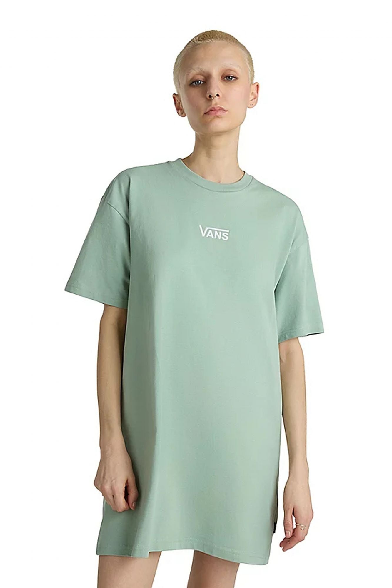 VANS CENTER VEE TEE DRES en color VERDE (1)