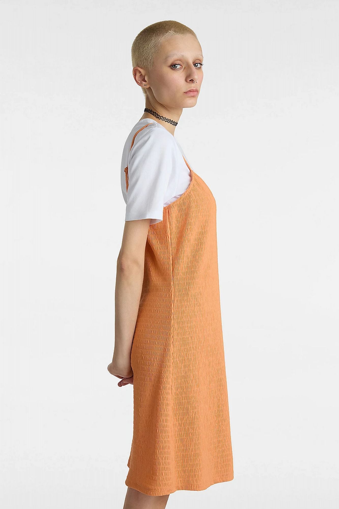VANS BENTON CAMI DRESS en color NARANJA (3)