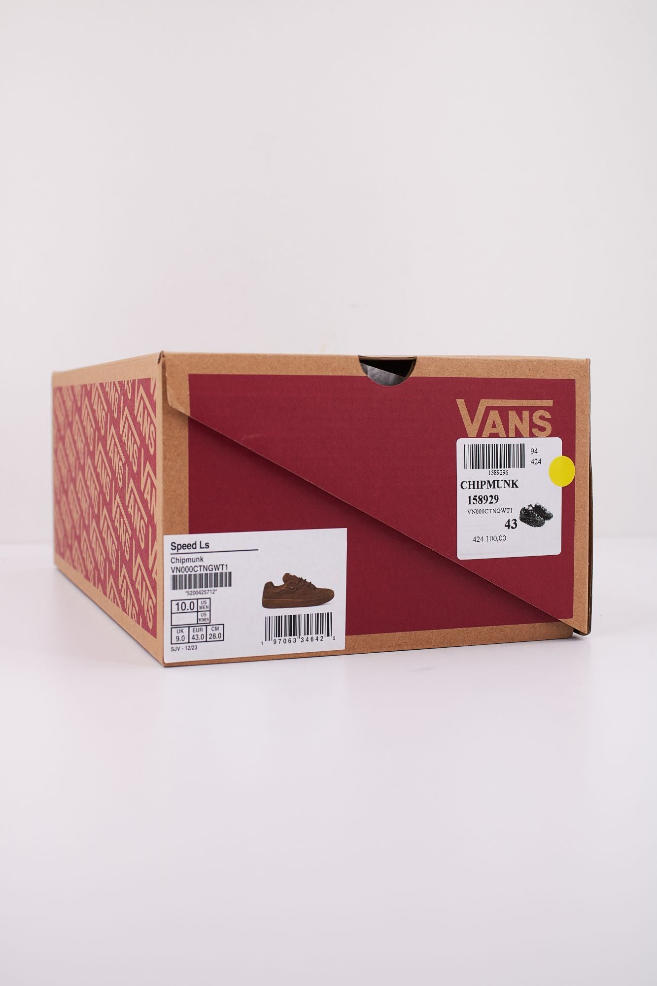 VANS SPEED LS en color MARRON (6)