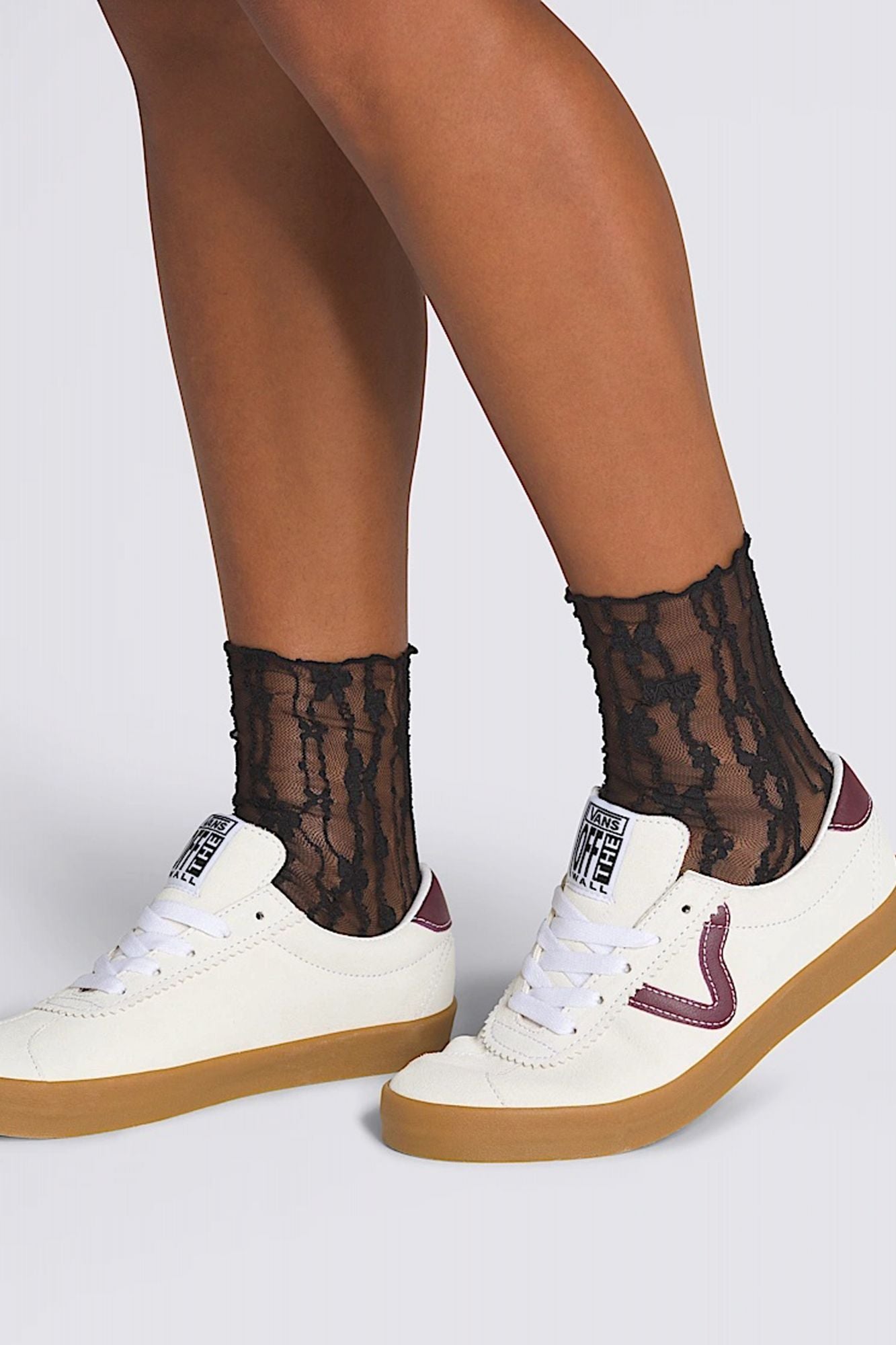 VANS LACY HALF CREW en color NEGRO (2)