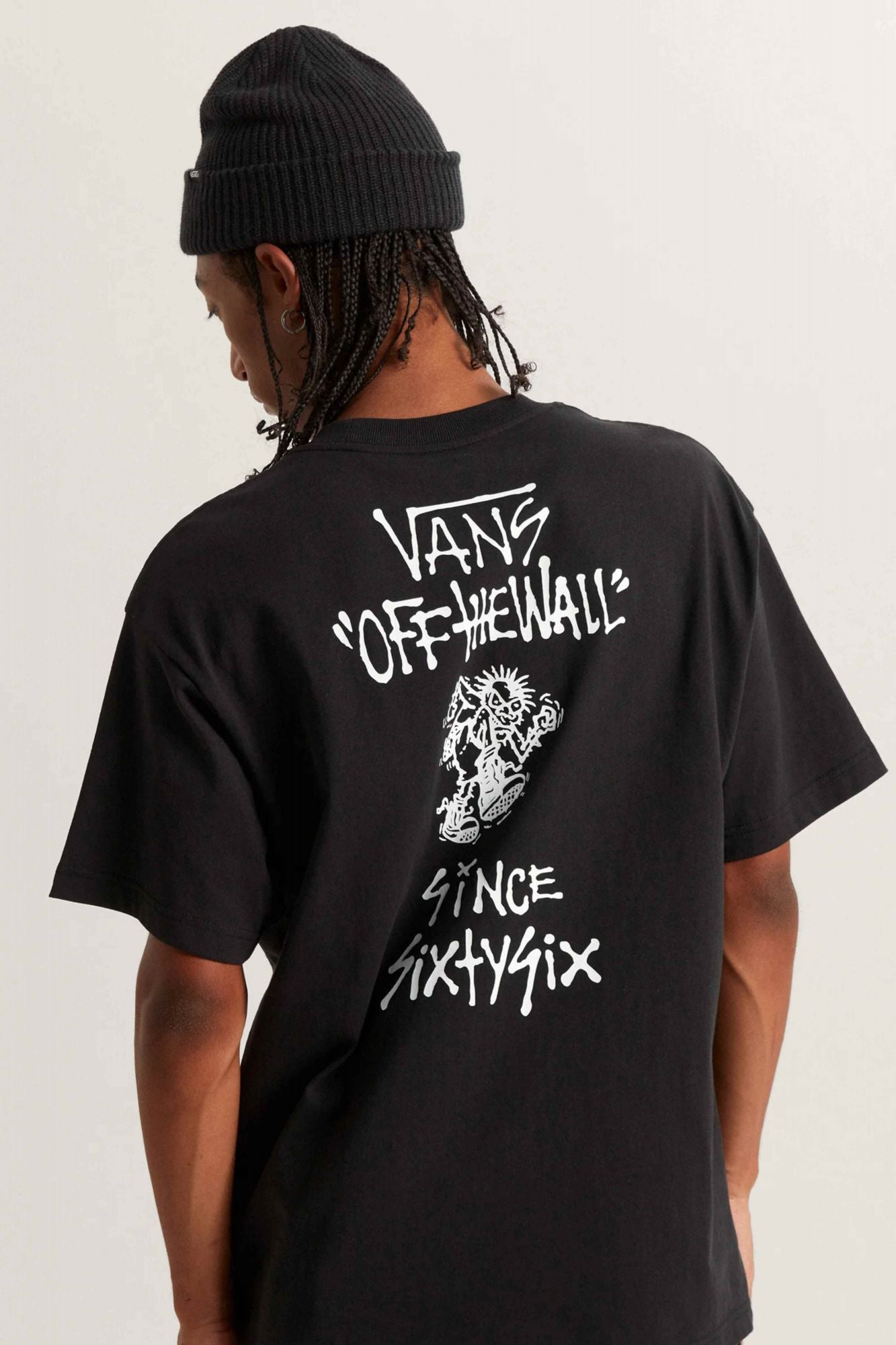 VANS CLASSIC T-SHIRT en color NEGRO (7)