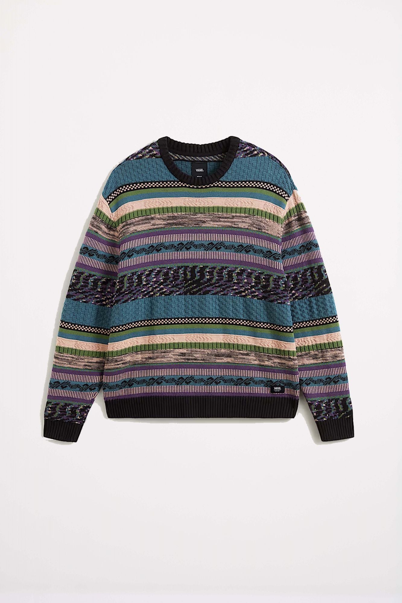 VANS BOYER CREW SWEATER en color MULTICOLOR (2)