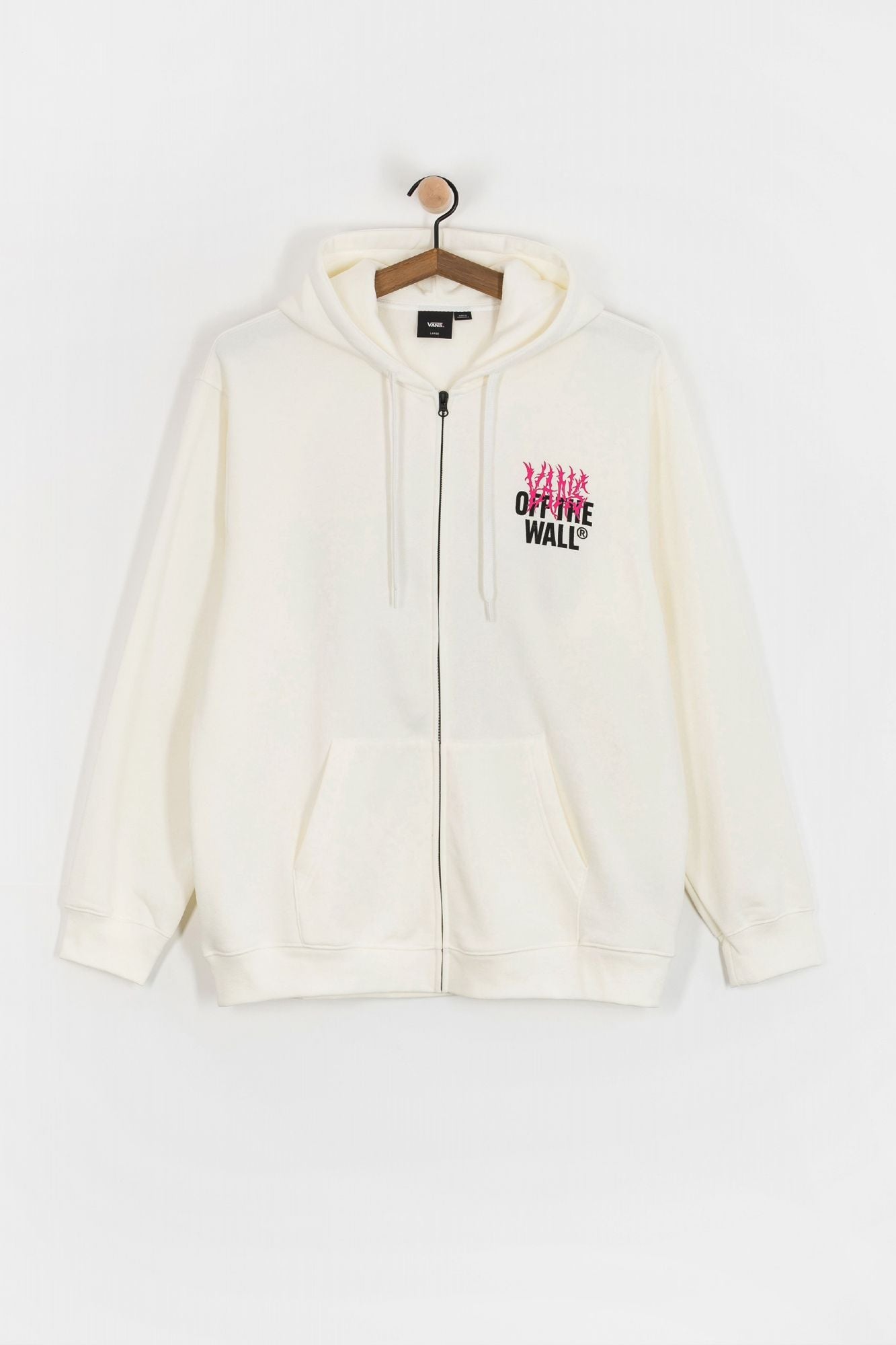 VANS METAL WALL FULL ZIP en color BLANCO (2)