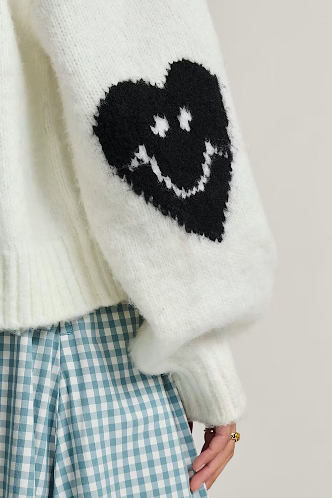 VANS KAWAII SWEATER HOODIE en color BLANCO (4)
