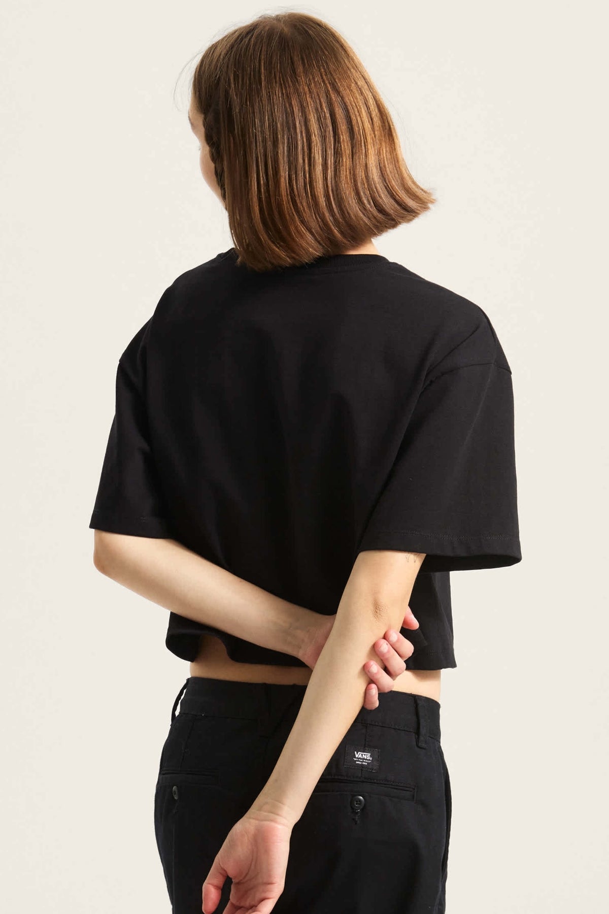 VANS OFF THE WALL T-SHIRT en color NEGRO (3)