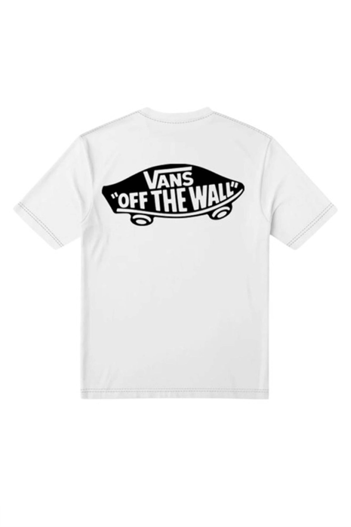 VANS CLASSIC T-SHIRT en color BLANCO (3)