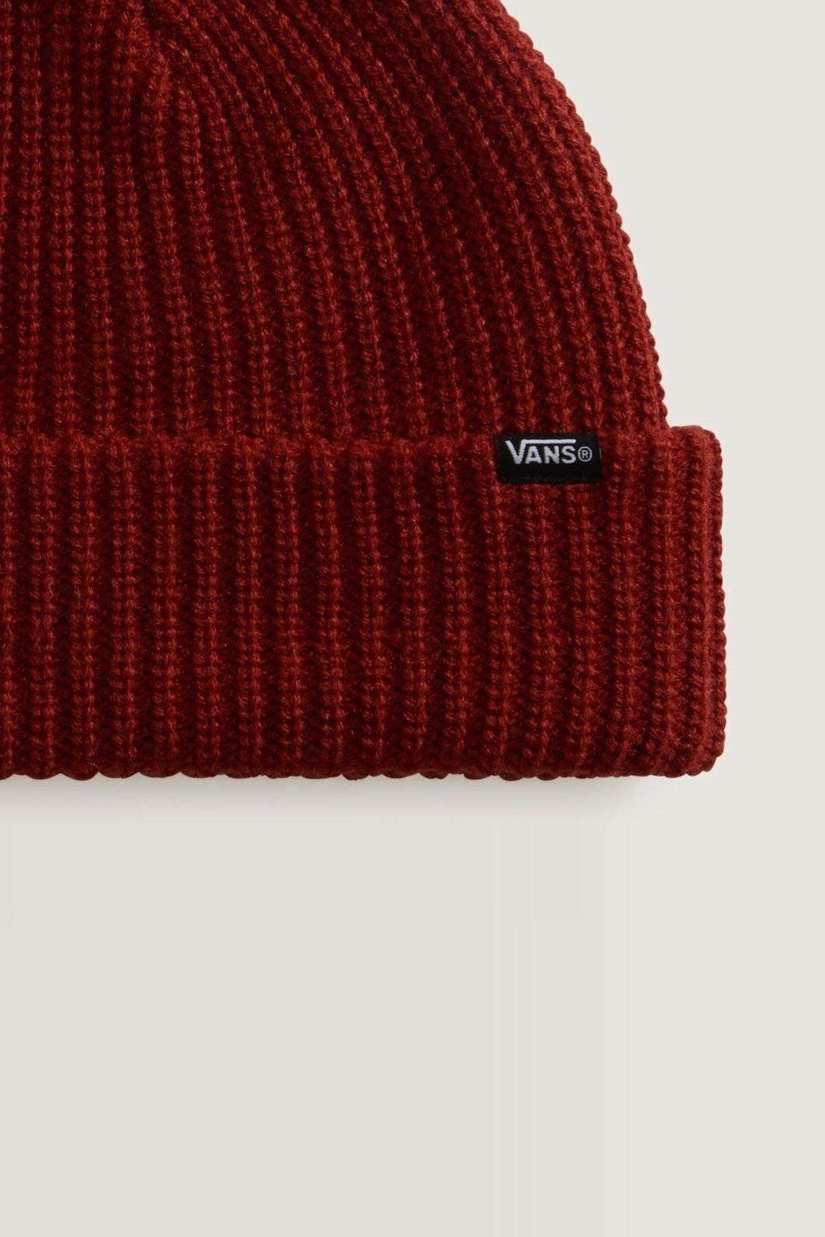 VANS CORE BASIC CUFF BEANIE en color BURDEOS (3)