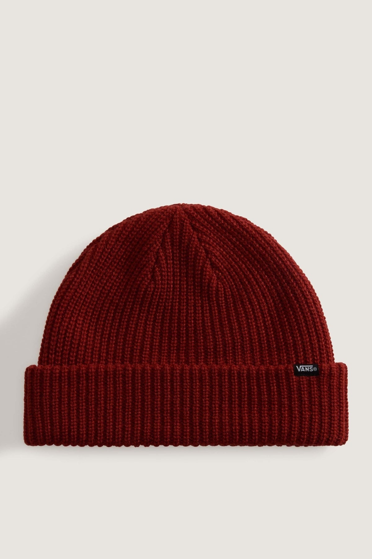 VANS CORE BASIC CUFF BEANIE en color BURDEOS (4)