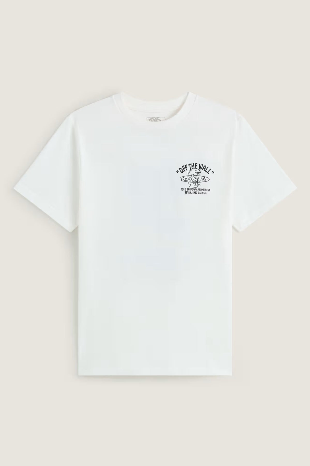 VANS VN001024WHT1 FOOD SPOT SS TEE en color BLANCO (1)