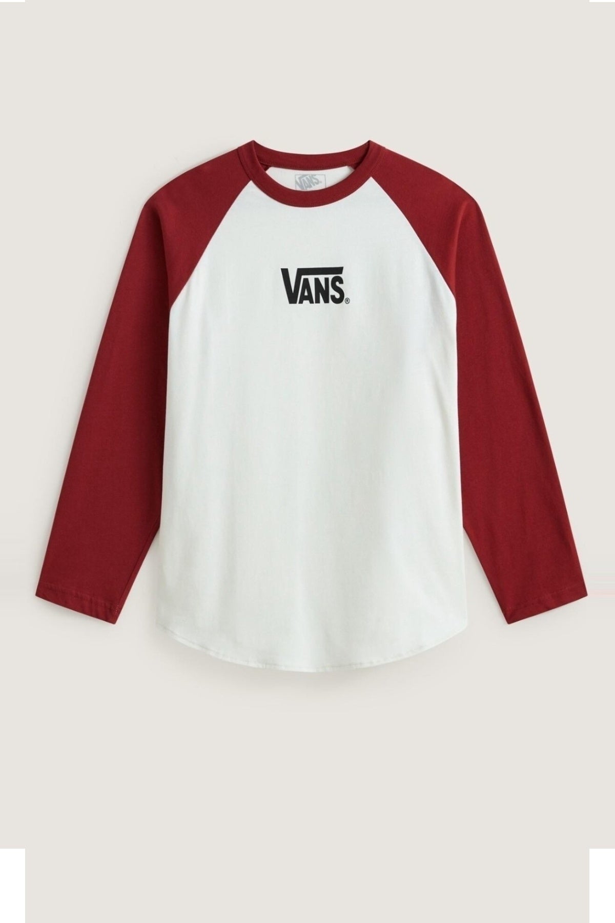 VANS VN0010FNH891 CORE RAGLAN LS TEE en color BLANCO (1)