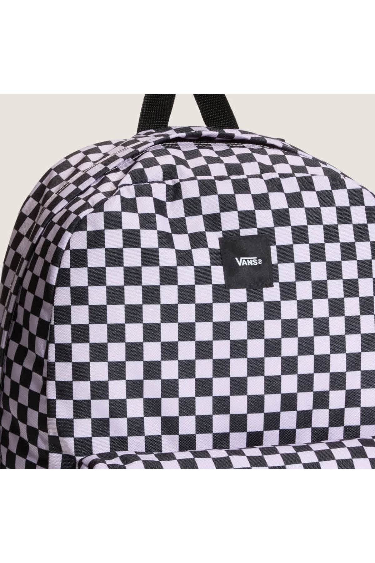 VANS OLD SKOOL CHECK BACKPA en color NEGRO (2)