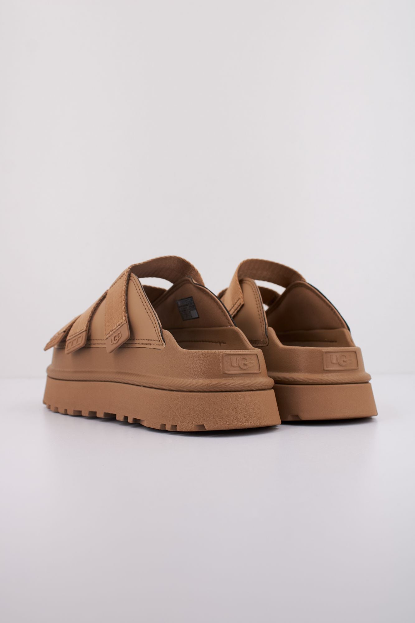 UGG W GOLDEN GLOW SLIDE en color MARRON (4)