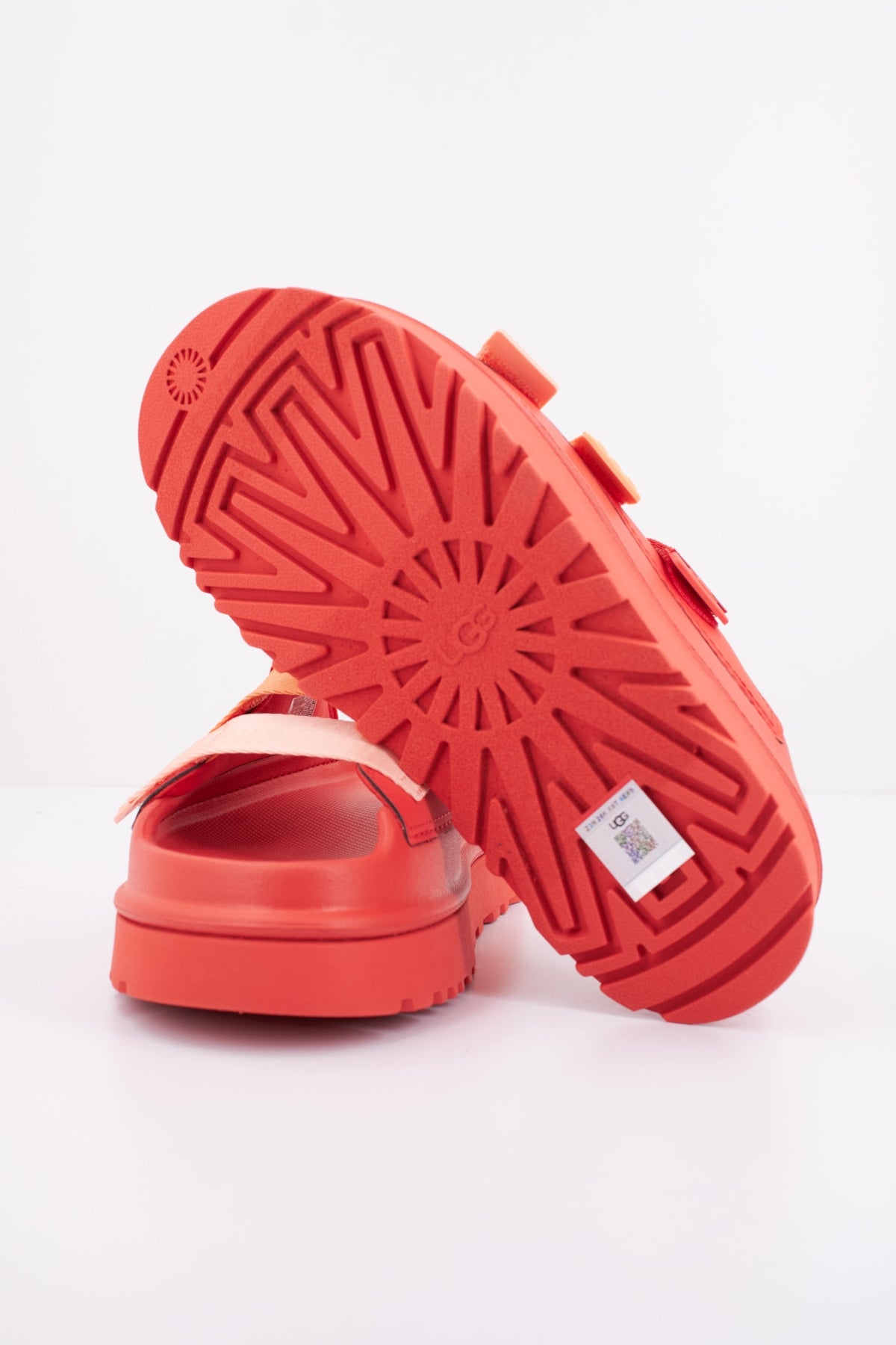 UGG W GOLDEN GLOW SLIDE en color NARANJA (5)