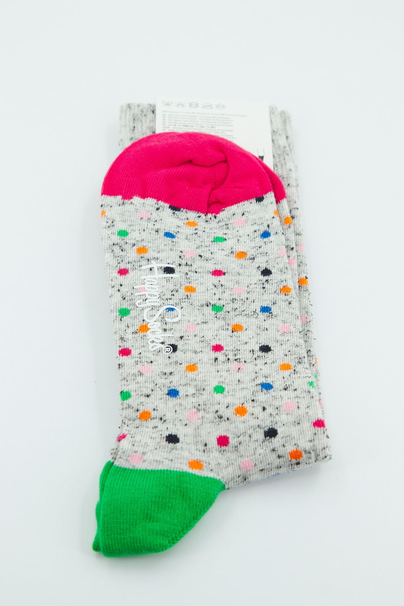 HAPPY SOCKS MINI DOT SOCK en color GRIS (4)
