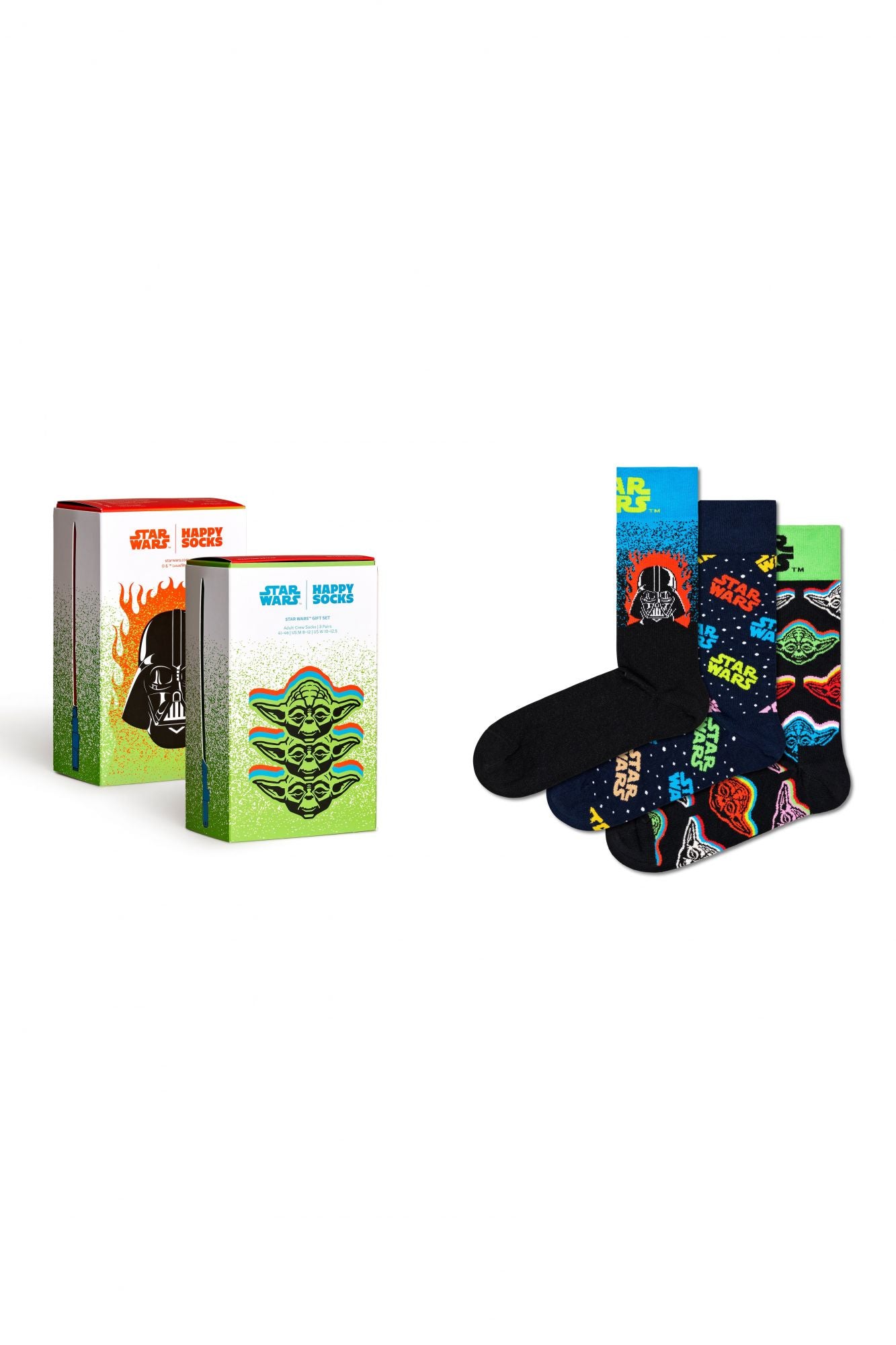 HAPPY SOCKS STAR WARS3-PACK GIFT SET en color MULTICOLOR (2)