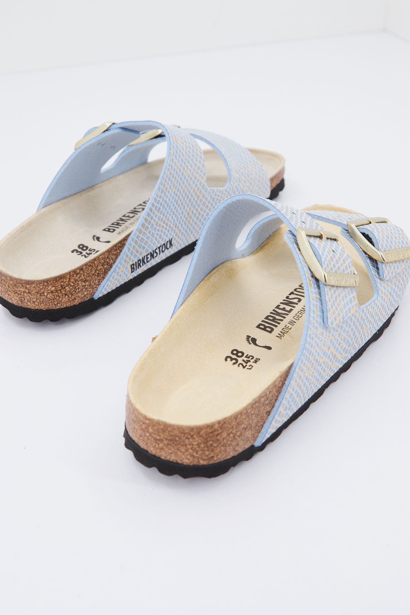 BIRKENSTOCK ARIZONA MF en color AZUL (4)