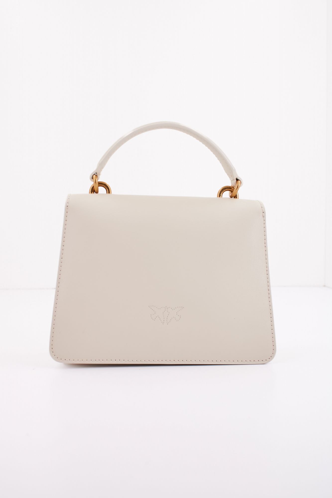 PINKO LOVE ONE TOP HANDLE MIN en color BLANCO (3)