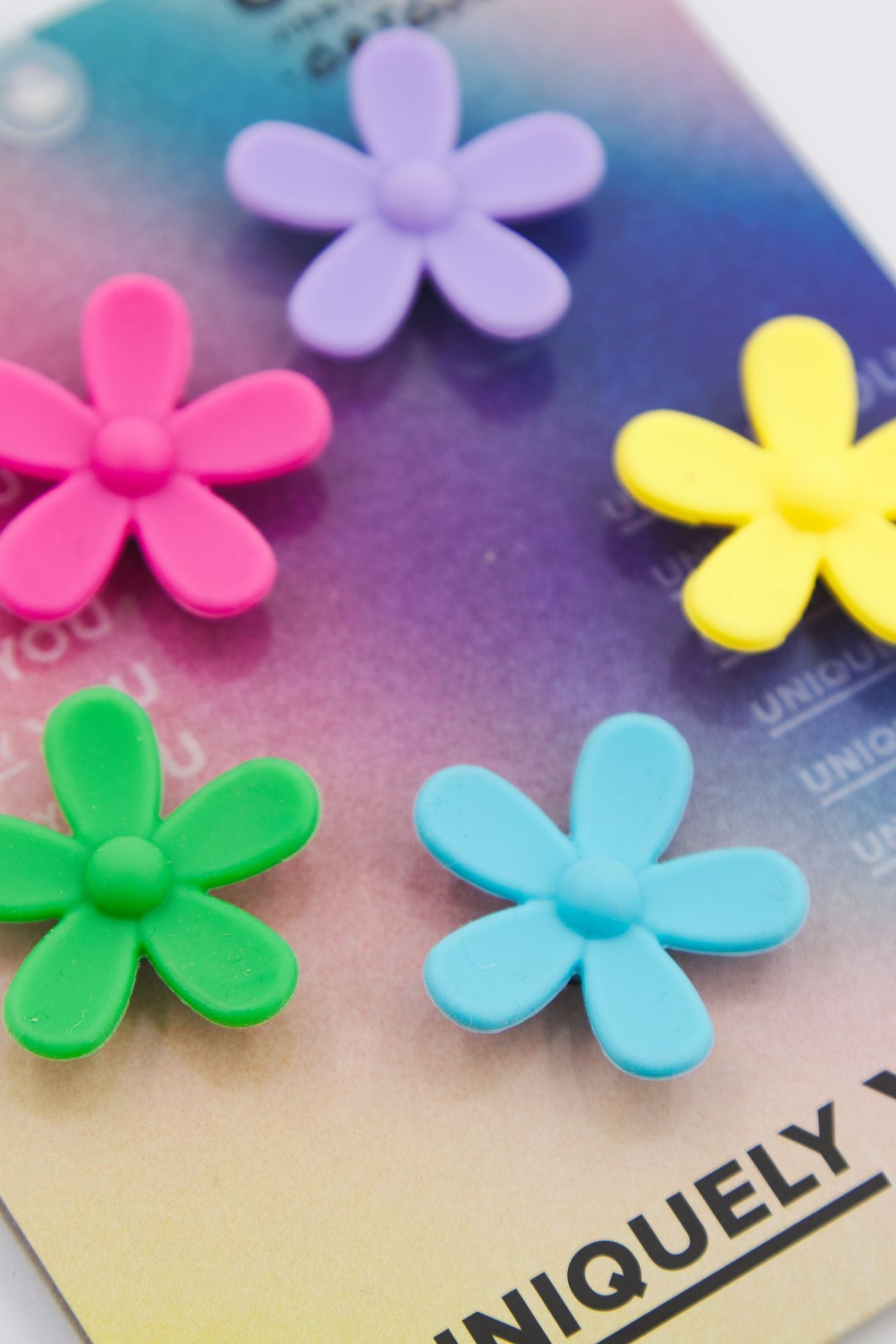CROCS JIBBITS CHARMS FLOWER POWER 5 PACK en color MULTICOLOR (2)