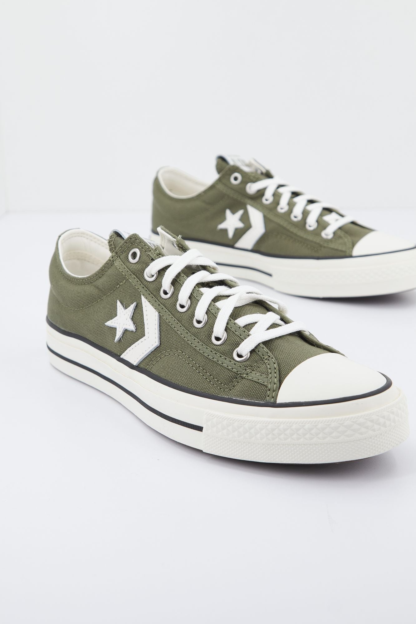 CONVERSE STAR PLAYER 76 PREMIUM en color VERDE (3)