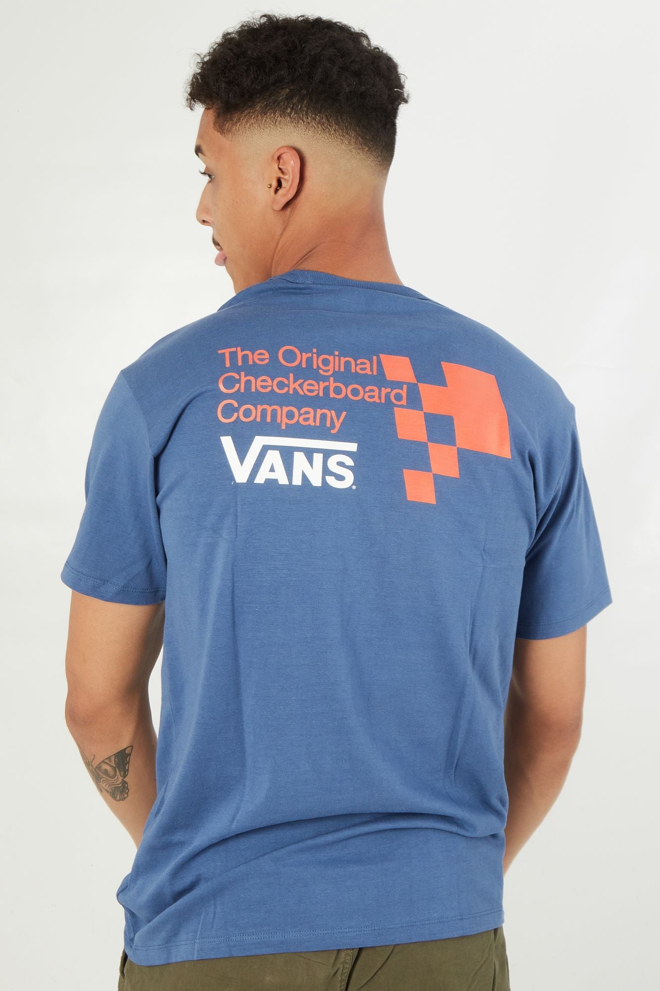 VANS OFF THE WALL OG CHECKE en color AZUL (3)