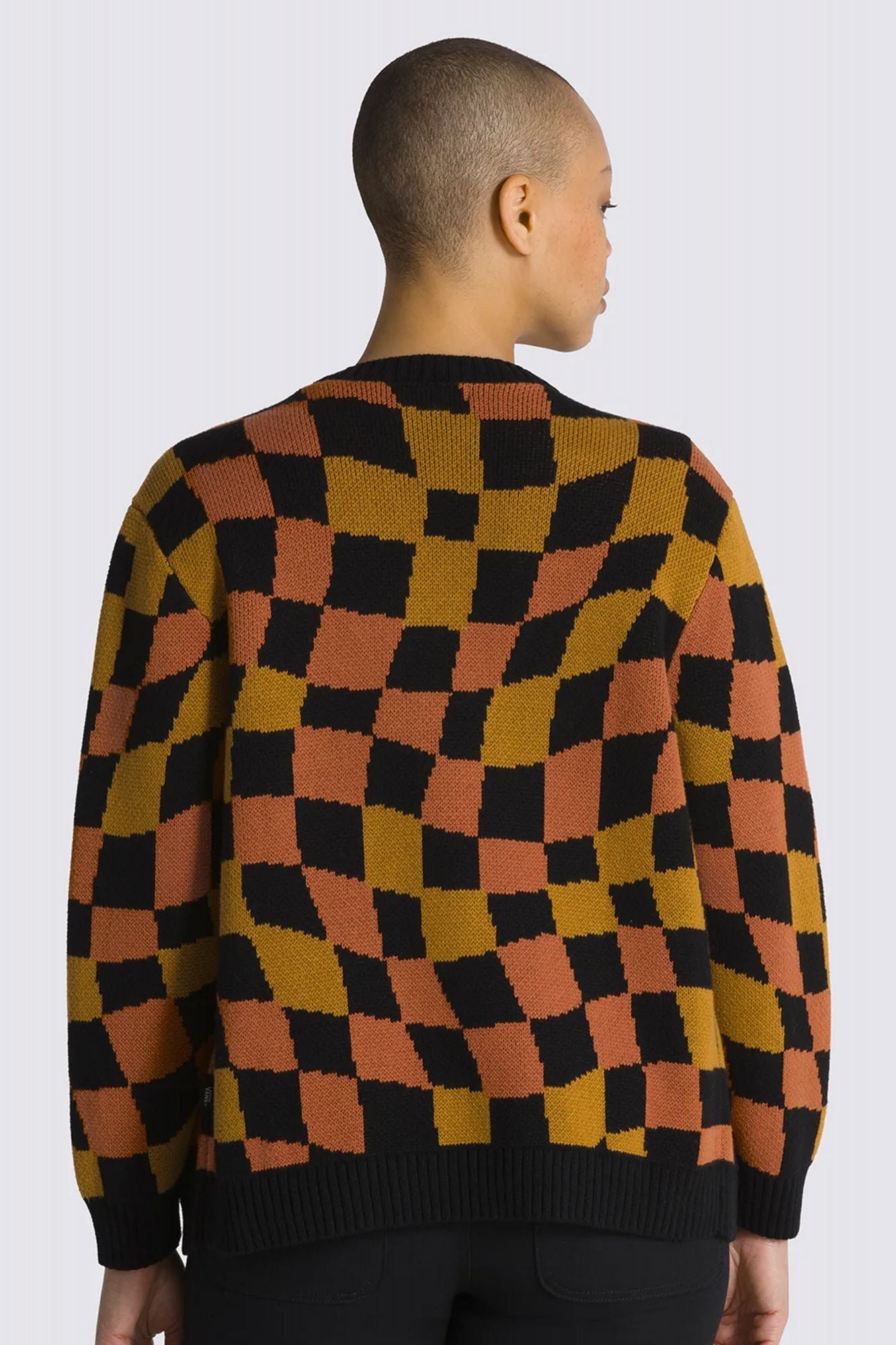 VANS JAGGER SWEATER CARDIGA en color MARRON (3)