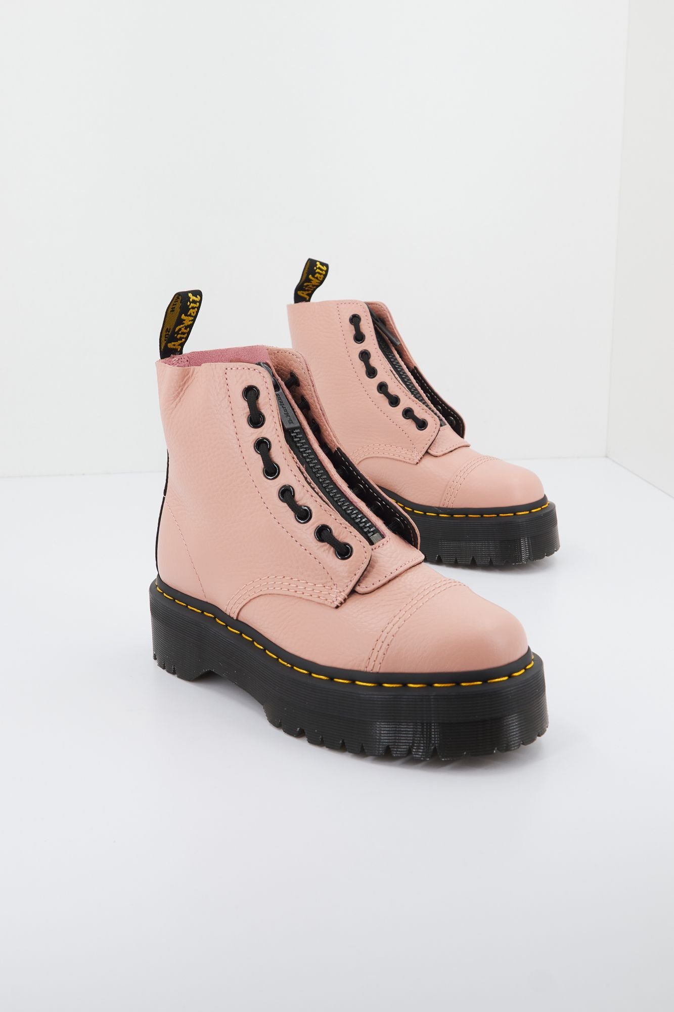 DR. MARTENS SINCLAIR MILLED en color ROSA (1)
