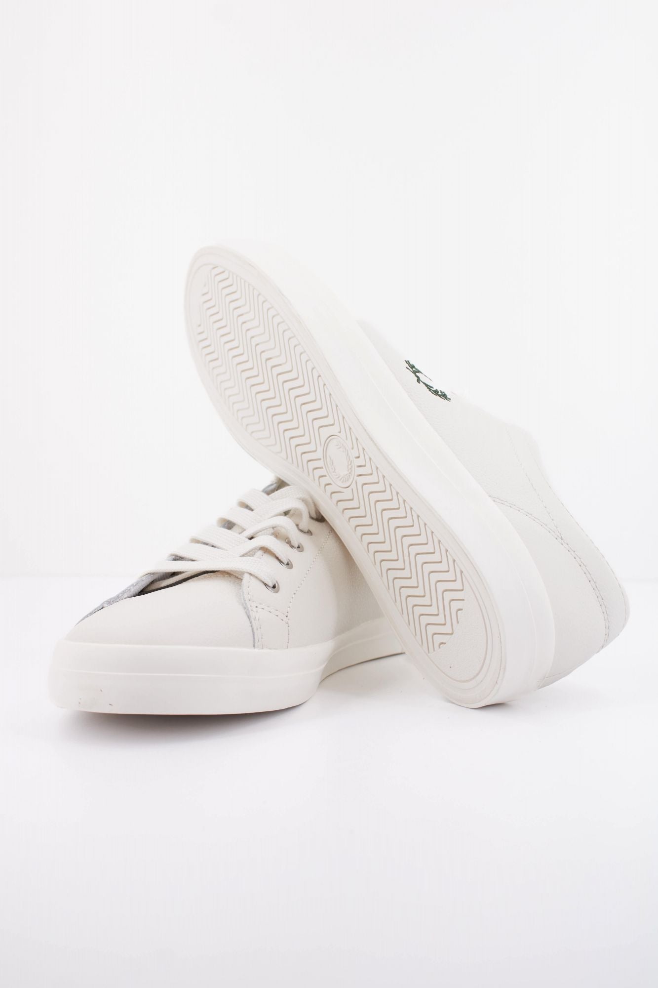 FRED PERRY BASELINE LEATHER en color BLANCO (5)