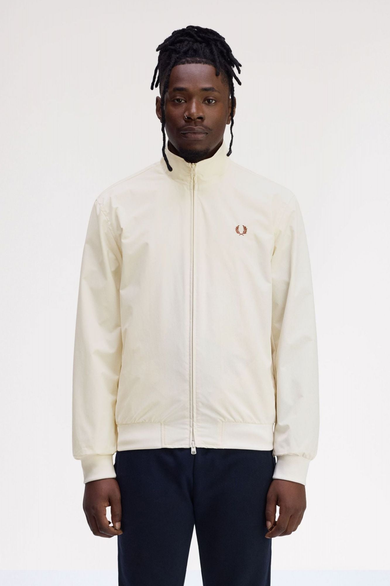 FRED PERRY BRENTHAM JACKET en color BEIS (1)