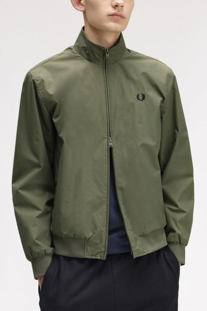 FRED PERRY  BRENTHAM JACKET  en color VERDE (4)