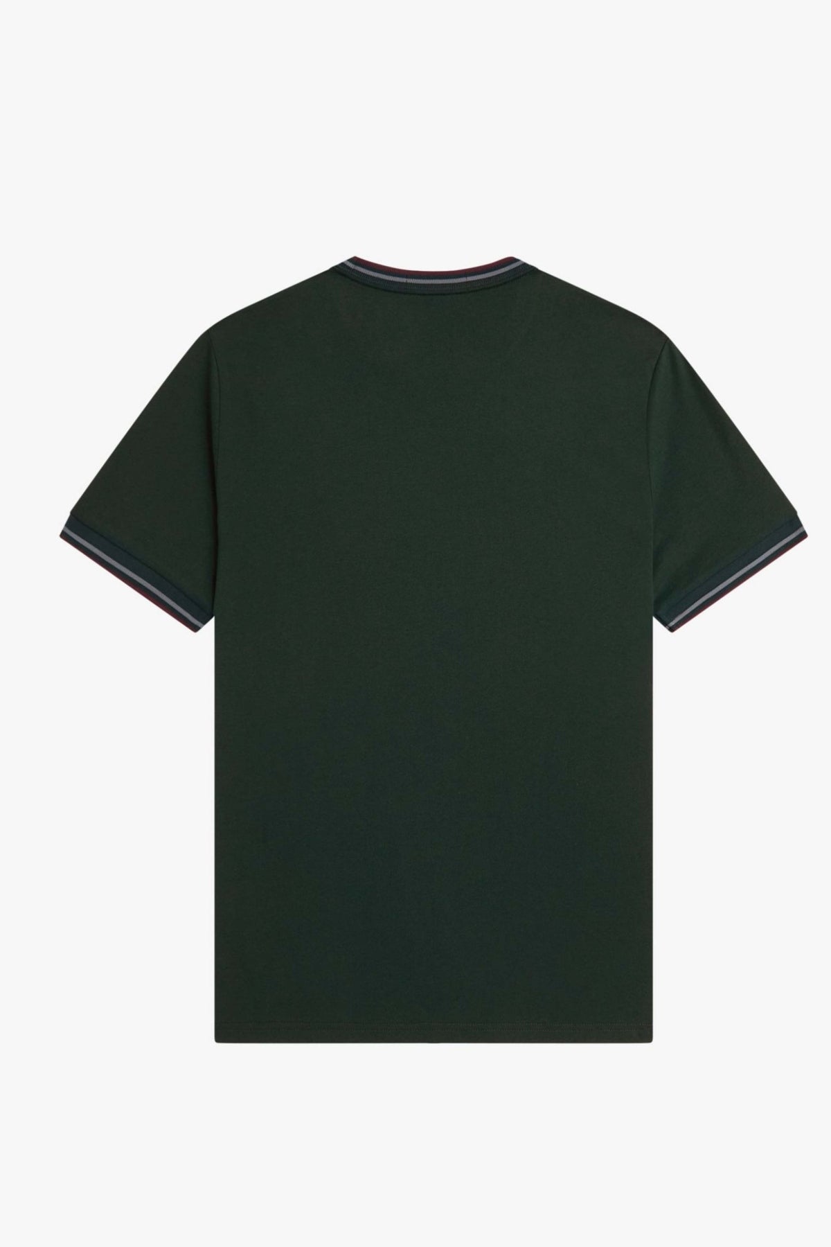 FRED PERRY  TWIN TIPPED T-SHIRT en color VERDE (2)