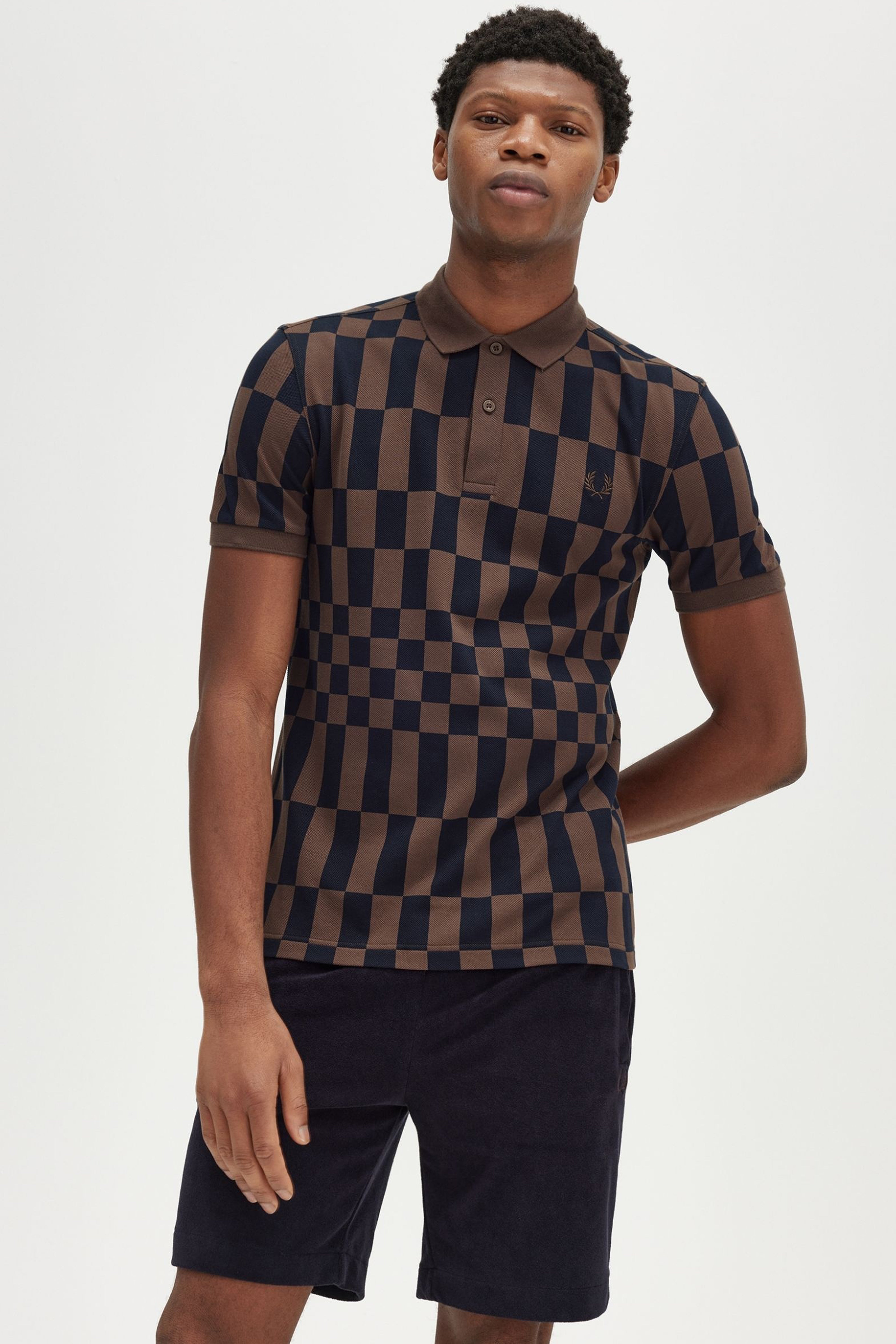 FRED PERRY M8613FP  en color MARRON (5)