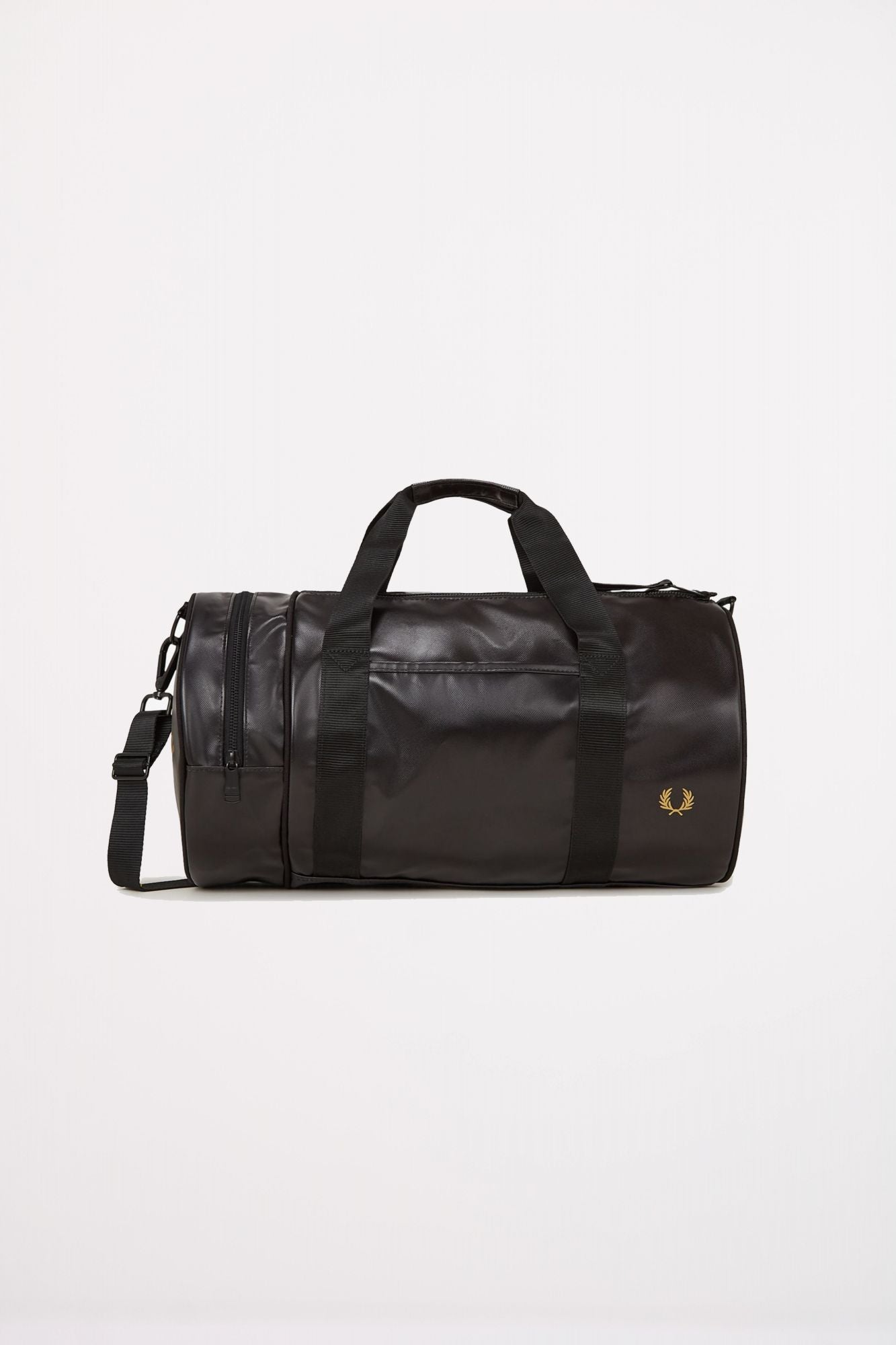 FRED PERRY TONAL LARGE BARREL BAG en color NEGRO (1)