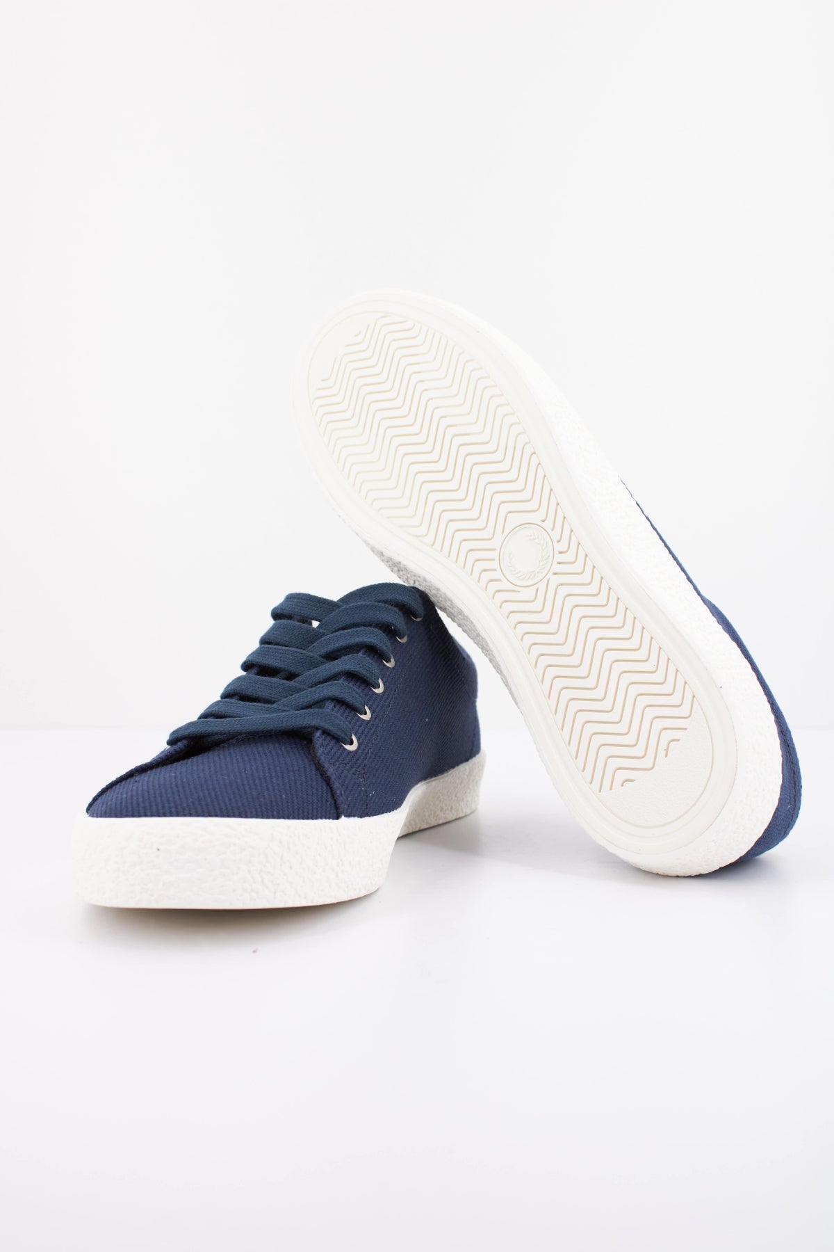 FRED PERRY  BASELINE HEAVY TWIL  en color AZUL (5)