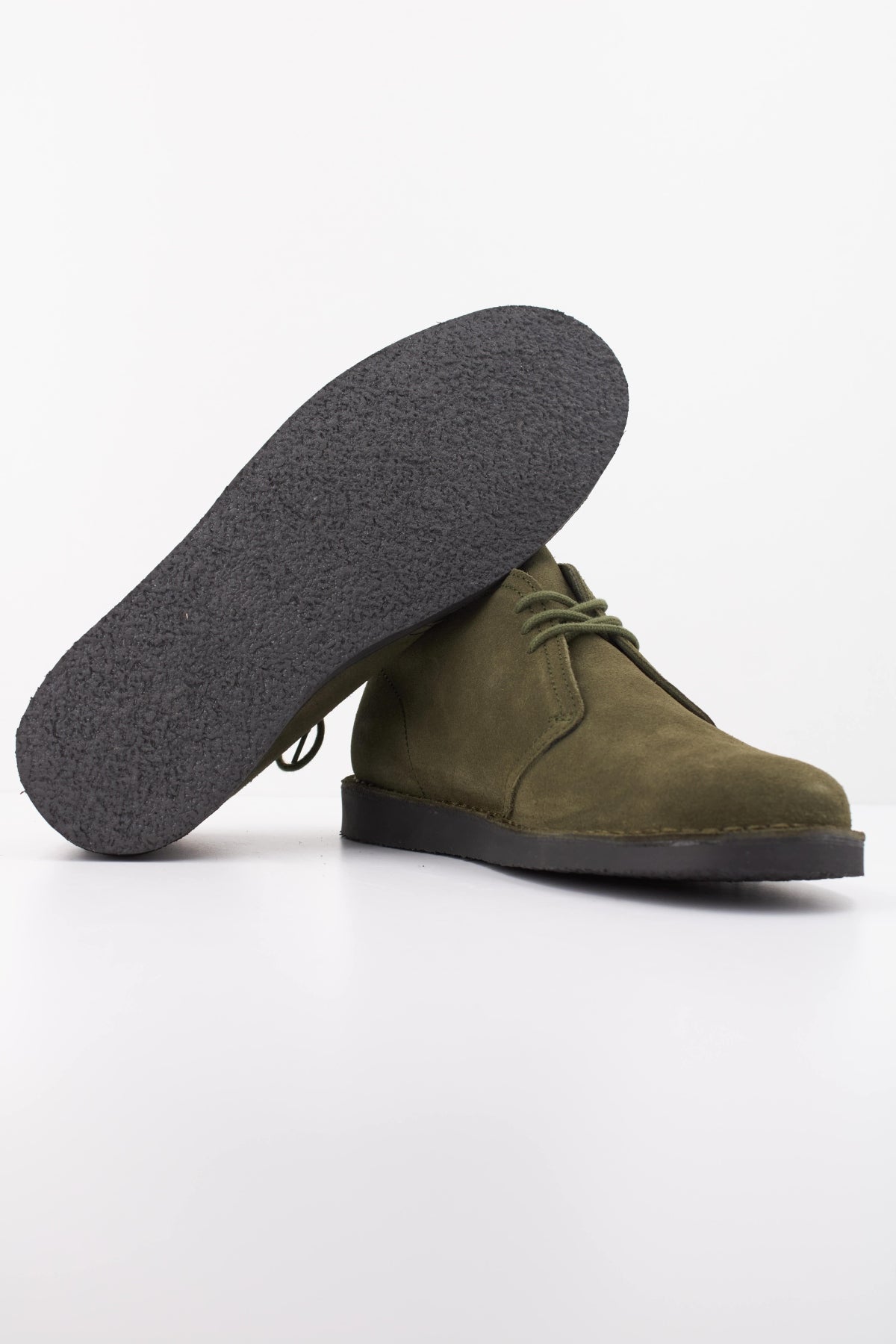 FRED PERRY HAWLEY SUEDE en color VERDE (5)