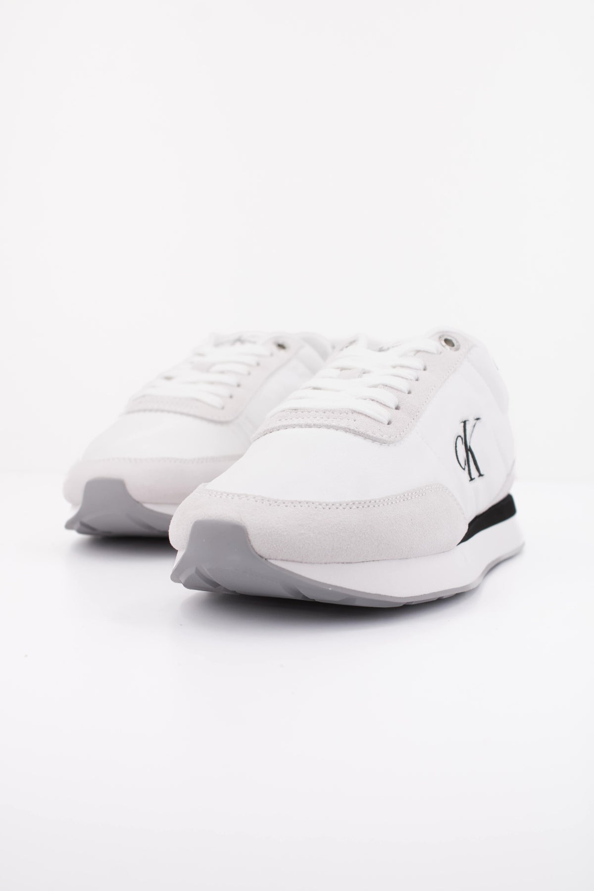 CALVIN KLEIN RETRO RUNNER LACE UP NY en color BLANCO (2)