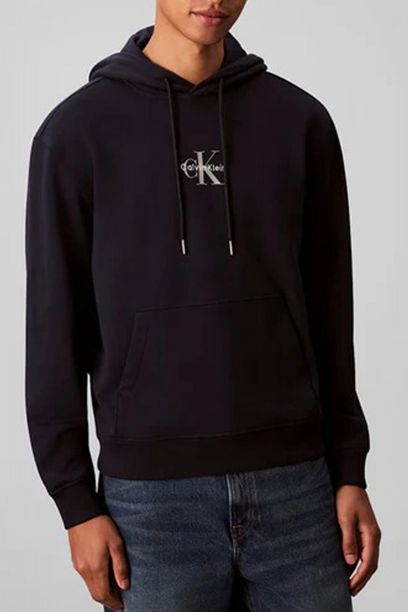 CALVIN KLEIN LS EU 350TERRY MICRO MON en color AZUL (1)