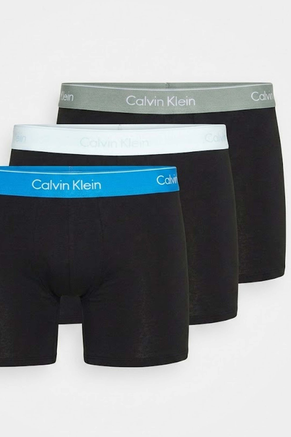 CALVIN KLEIN BOXER BRIEF 3PK en color NEGRO (3)