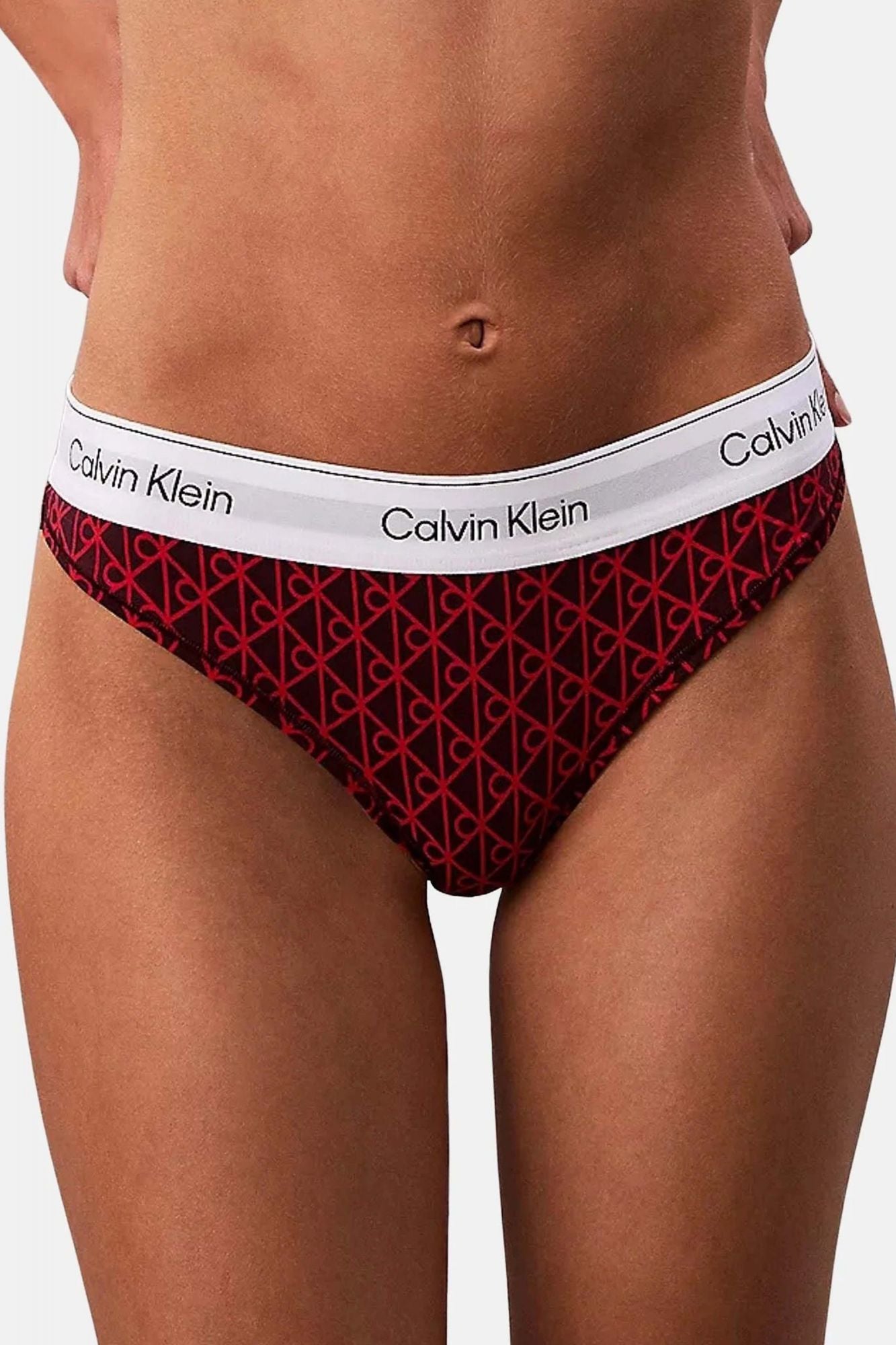 CALVIN KLEIN THONG en color ROJO (2)