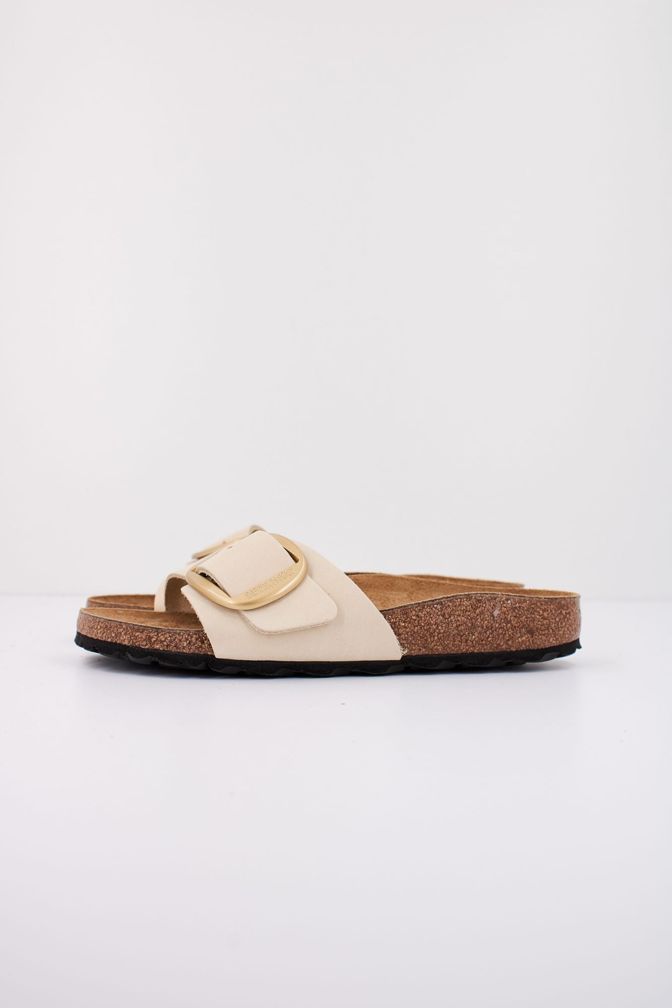 BIRKENSTOCK MADRID BIG BUCKLE NUBUCK en color BLANCO (1)