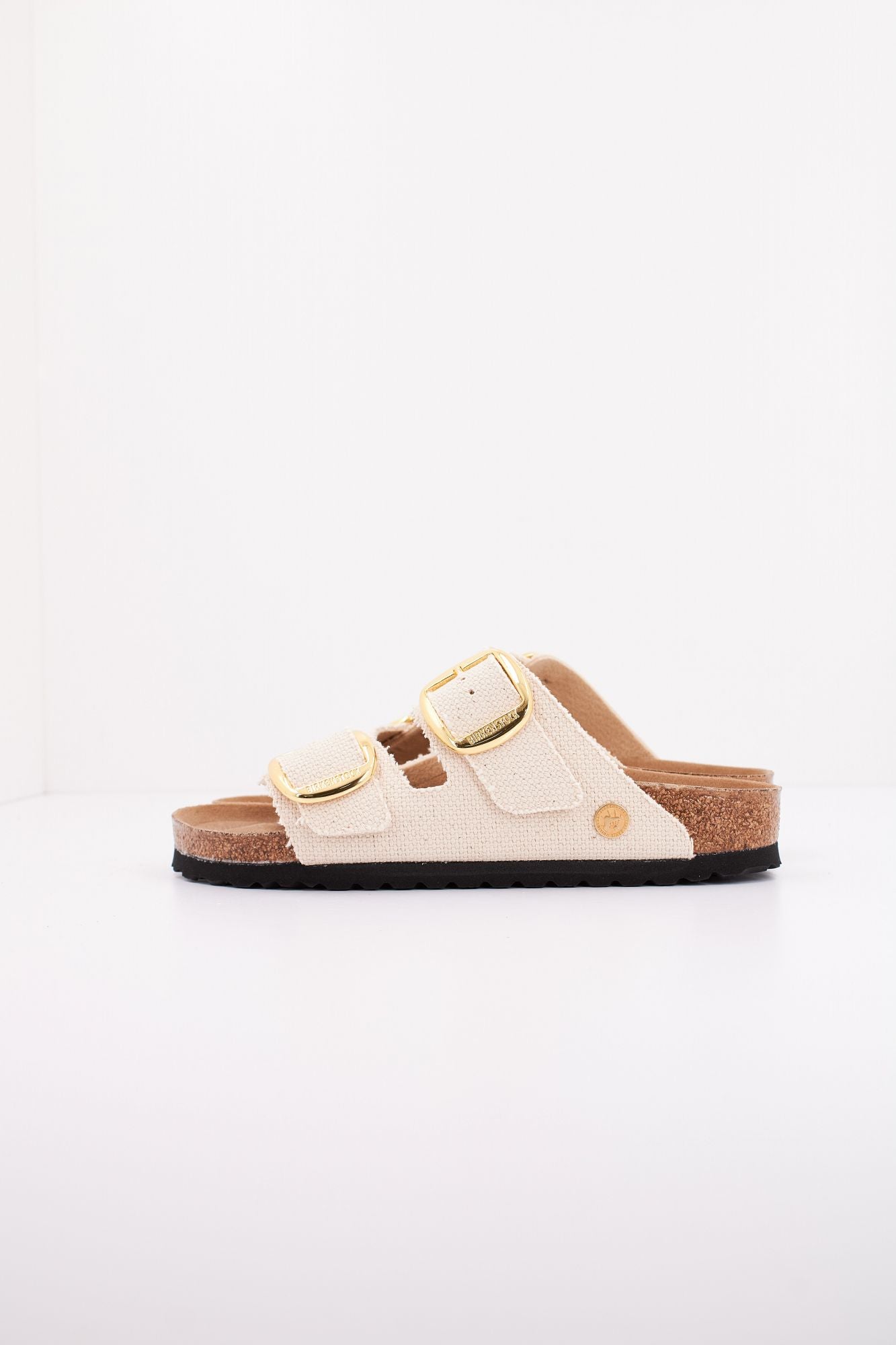 BIRKENSTOCK ARIZONA BIG BUCKLE RIVET LOGO en color BEIS (1)