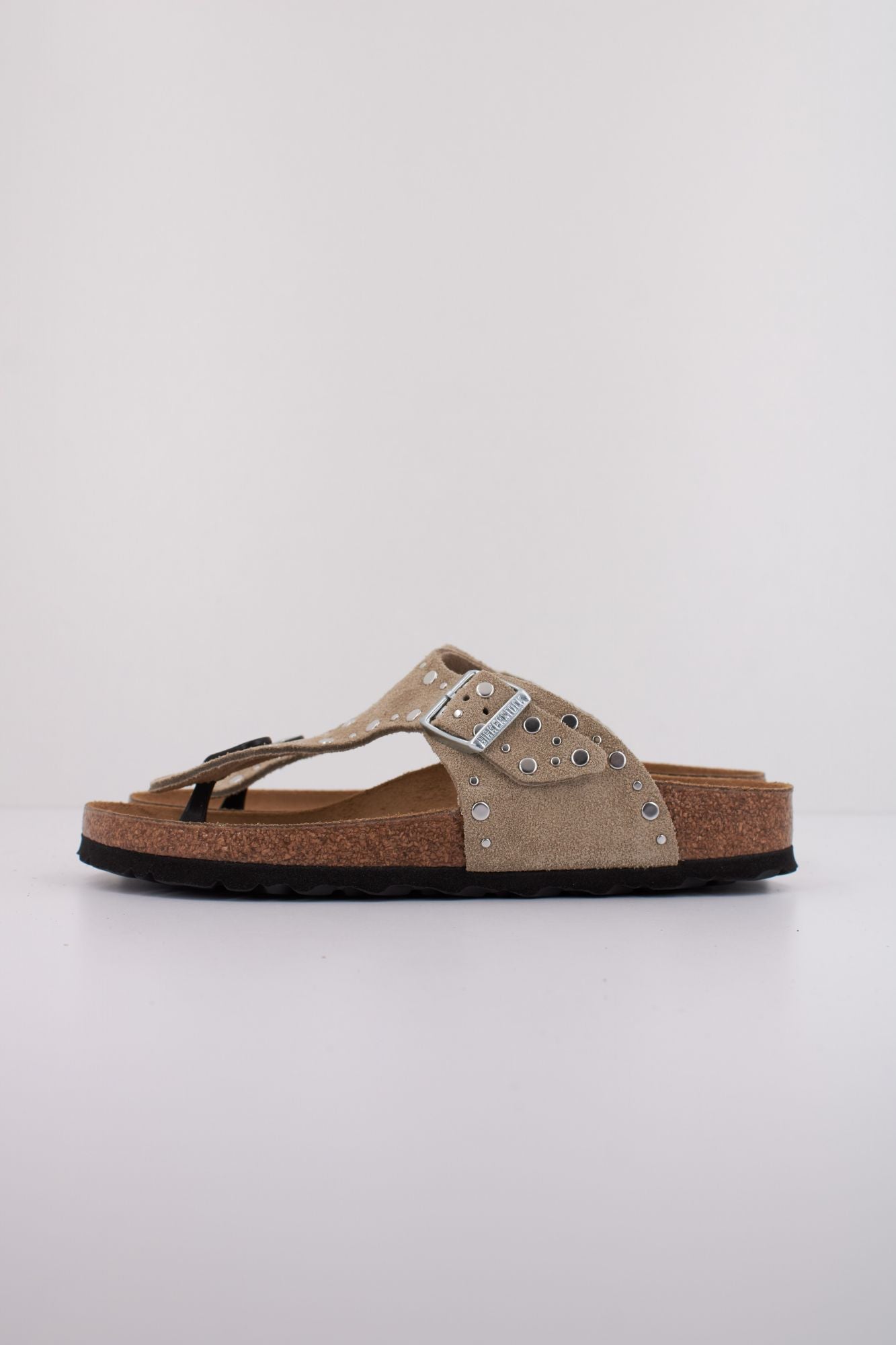 BIRKENSTOCK GIZEH RIVET BORDER en color MARRON CLARO (1)