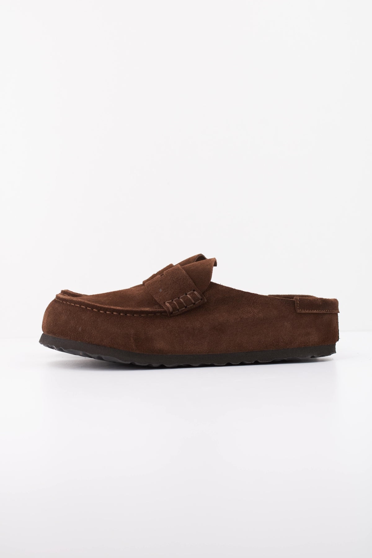 BIRKENSTOCK NAPLES WRAPPED SUEDE en color MARRON (1)