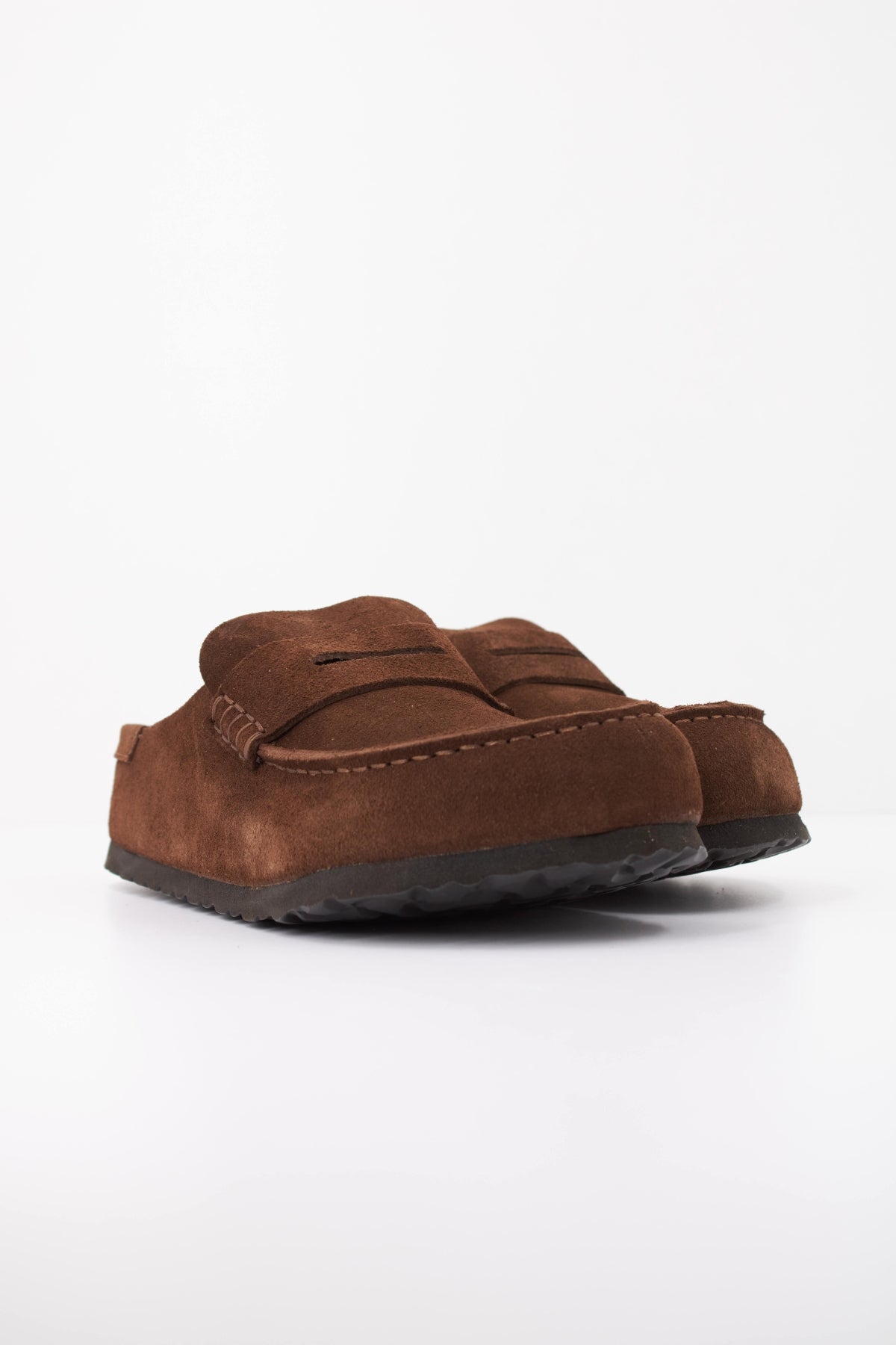 BIRKENSTOCK NAPLES WRAPPED SUEDE en color MARRON (2)
