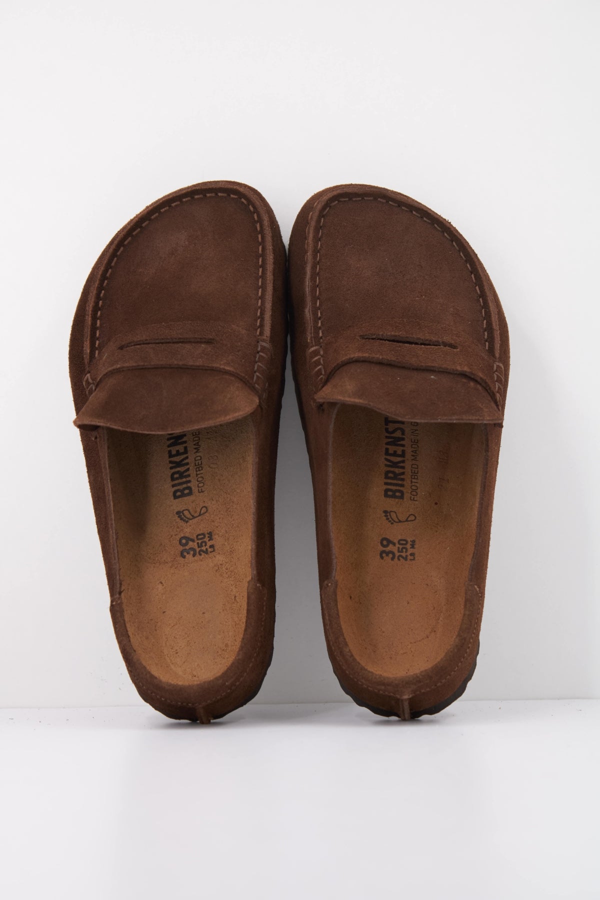 BIRKENSTOCK NAPLES WRAPPED SUEDE en color MARRON (3)