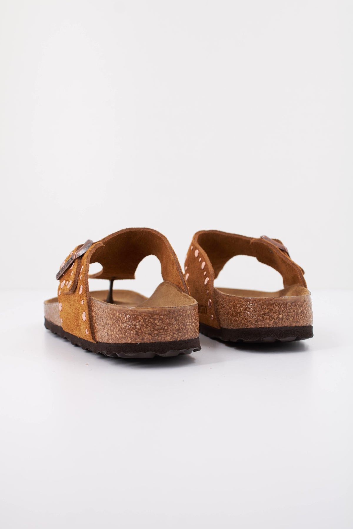 BIRKENSTOCK GIZEH RIVET BORDER en color MARRON (4)