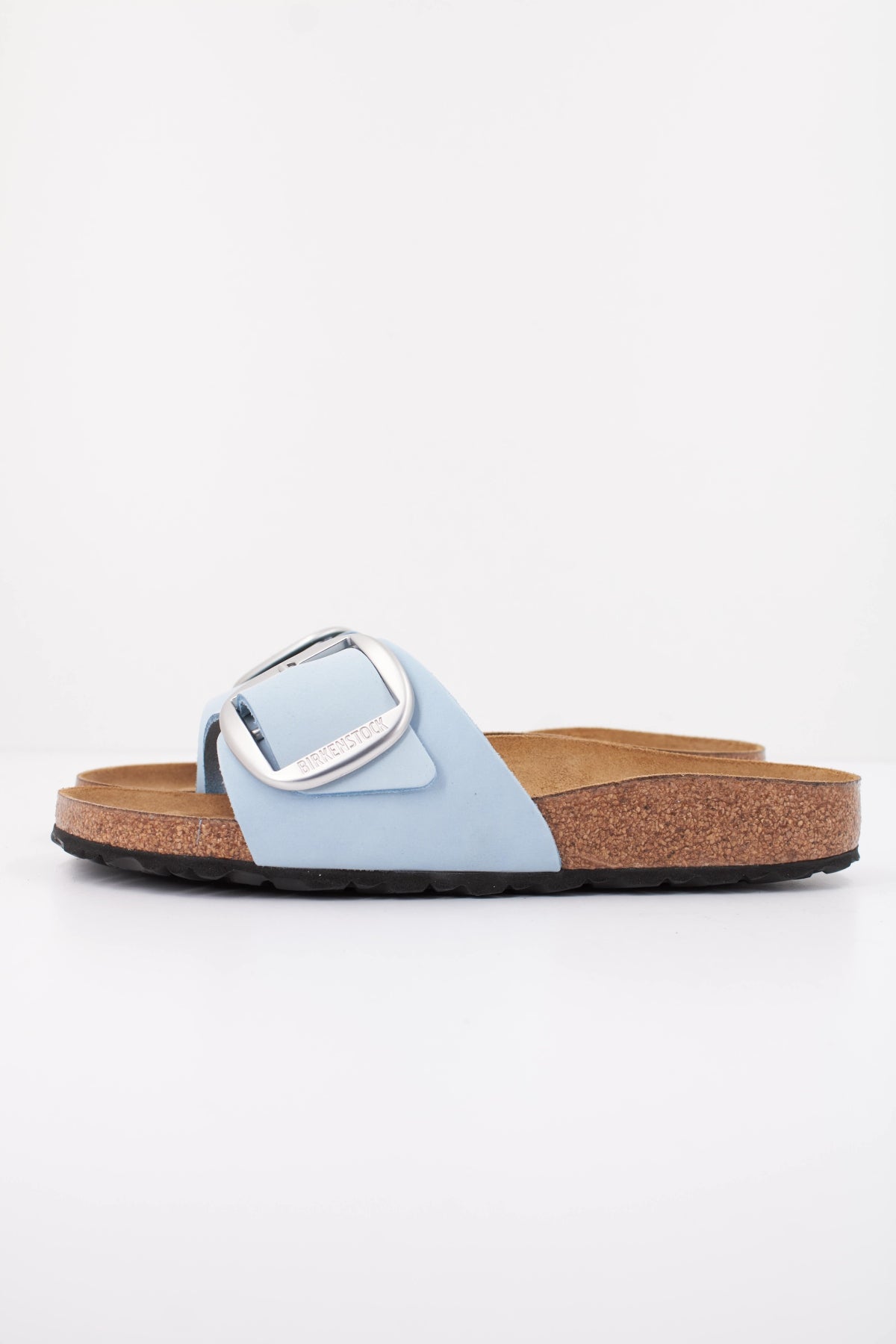 BIRKENSTOCK MADRID BIG BUCKLE NUBUCK en color AZUL (1)