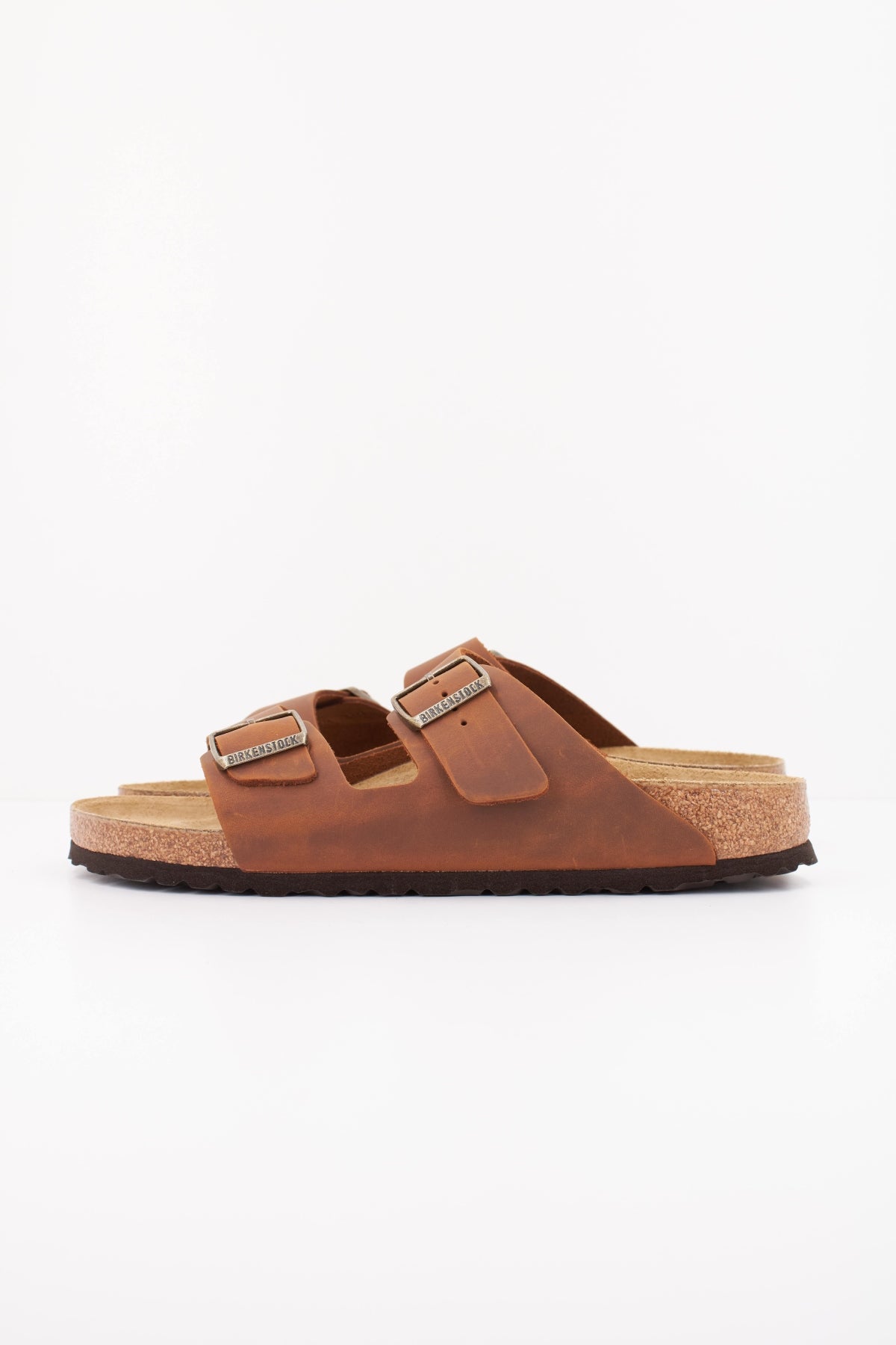 BIRKENSTOCK ARIZONA LEATHER OILED en color MARRON (1)