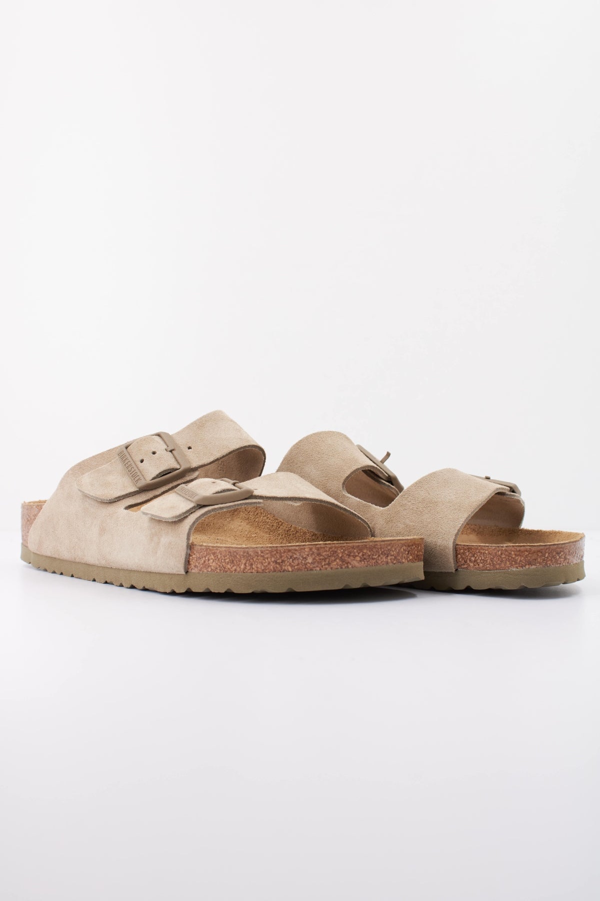 BIRKENSTOCK BI ARIZONA SUEDE LEATHER en color MARRON CLARO (2)