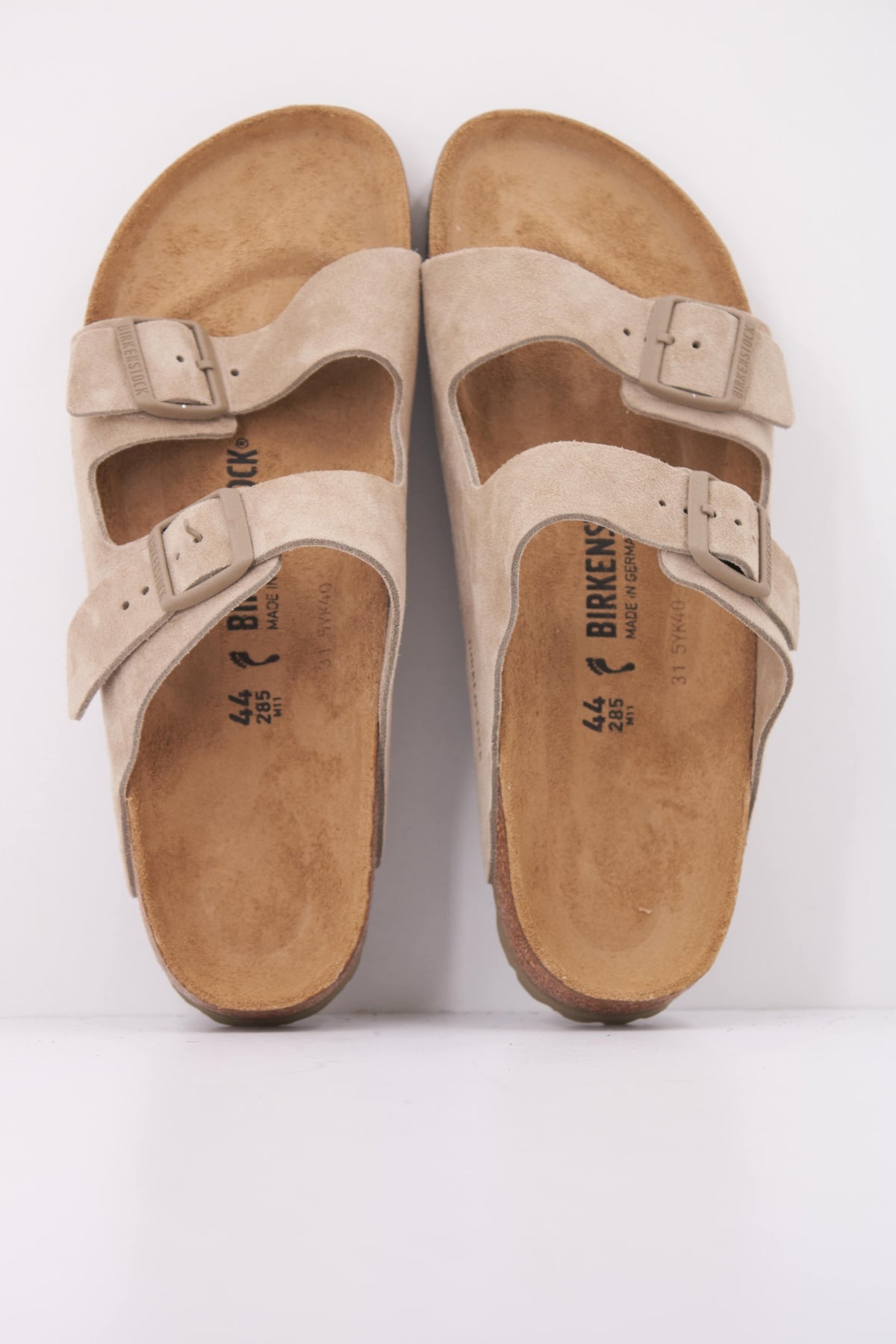 BIRKENSTOCK BI ARIZONA SUEDE LEATHER en color MARRON CLARO (3)