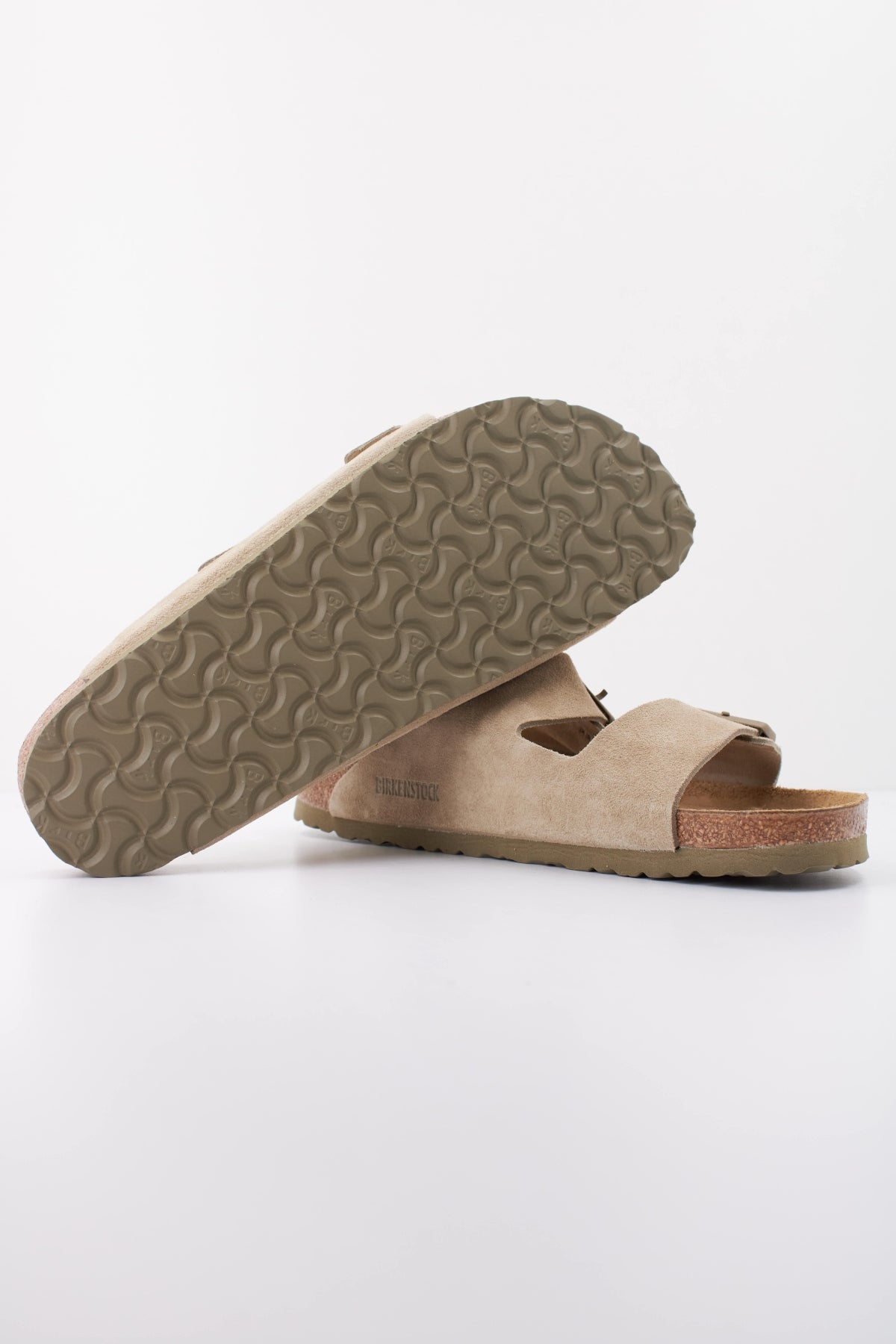 BIRKENSTOCK BI ARIZONA SUEDE LEATHER en color MARRON CLARO (5)